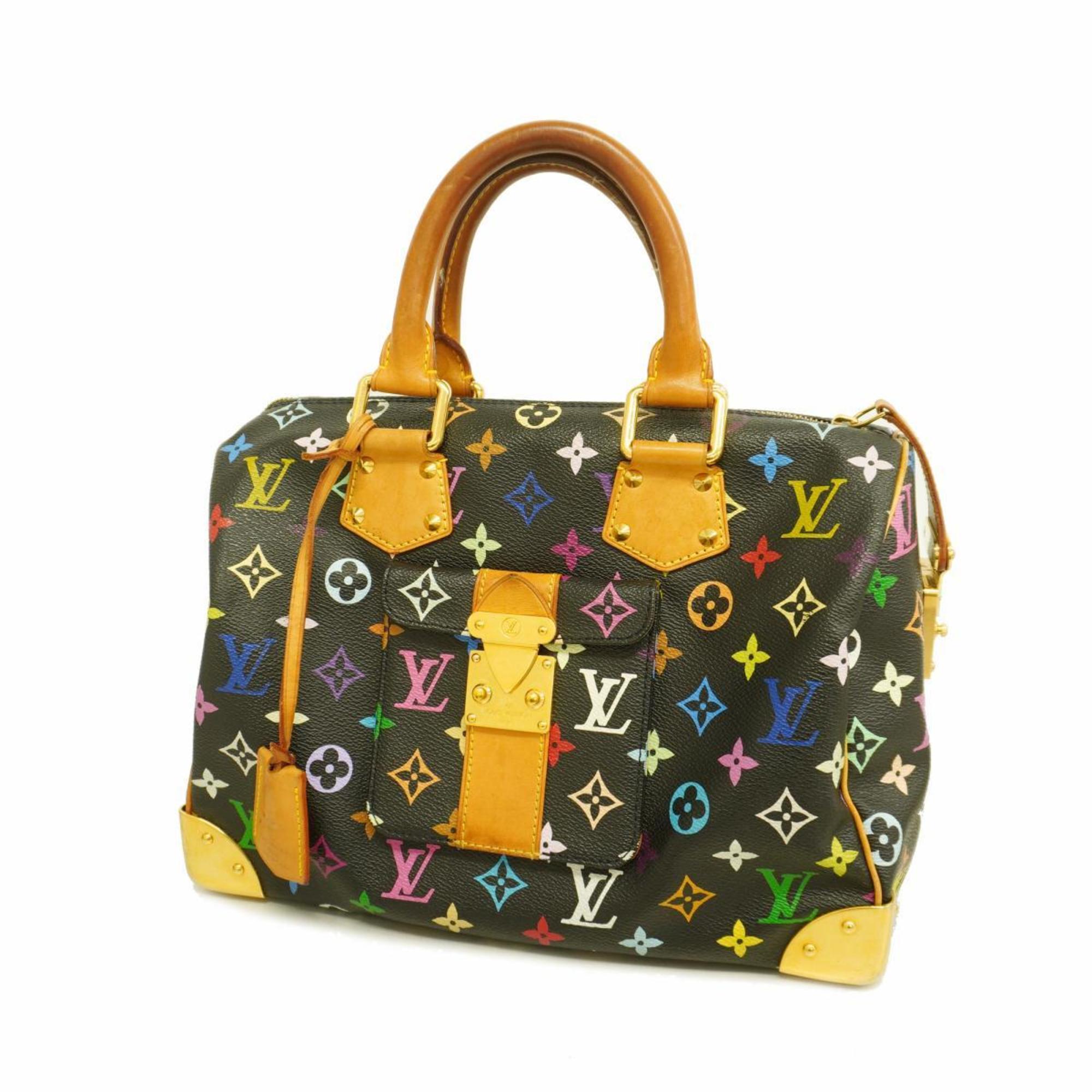 ルイ・ヴィトン(Louis Vuitton) ルイ・ヴィトン ハンドバッグ モノグラム・マルチカラー スピーディ30 M92642 ノワールレディース  | eLADY Globazone