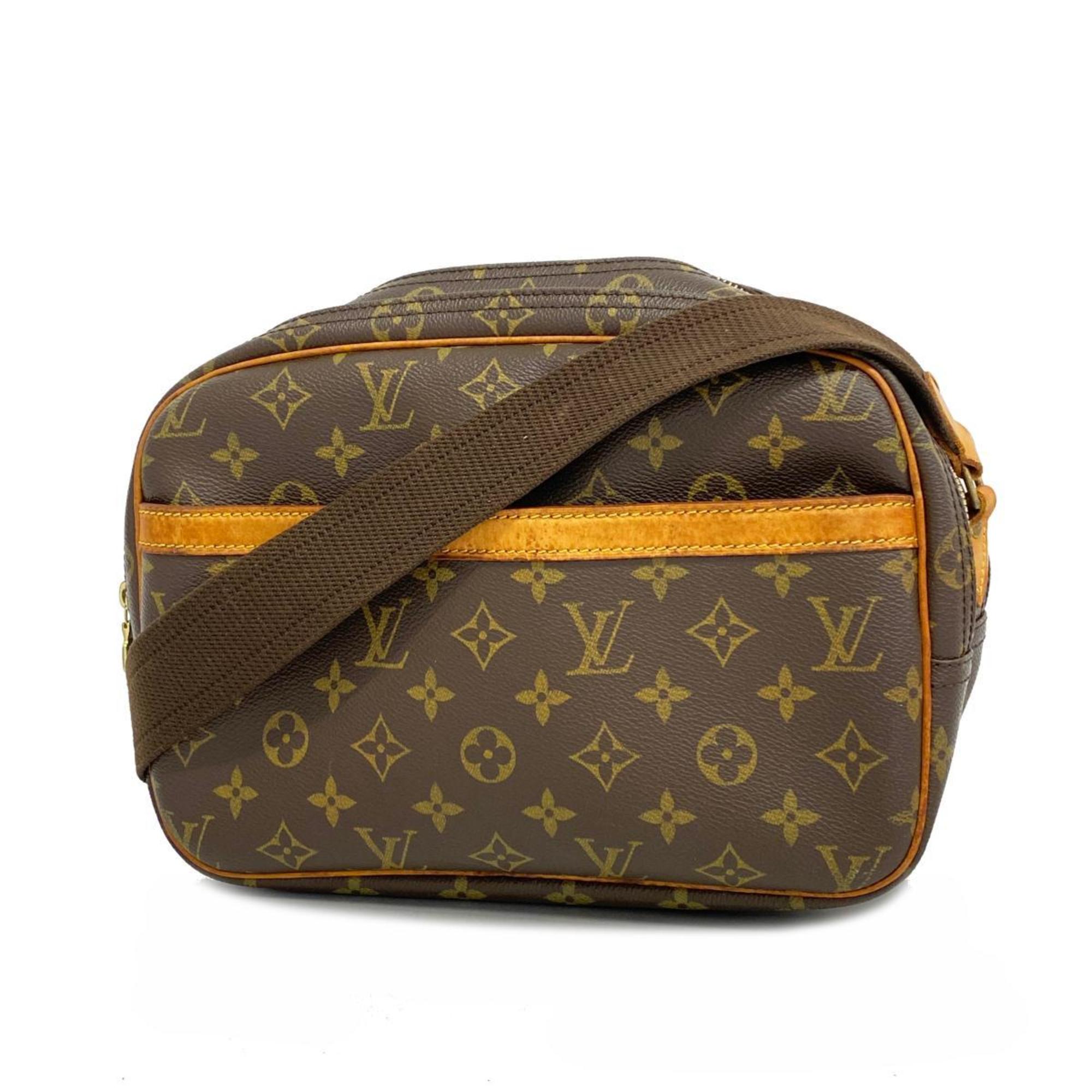 ルイ・ヴィトン(Louis Vuitton) ルイ・ヴィトン ショルダーバッグ モノグラム リポーターPM M45254 ブラウンレディース |  eLADY Globazone