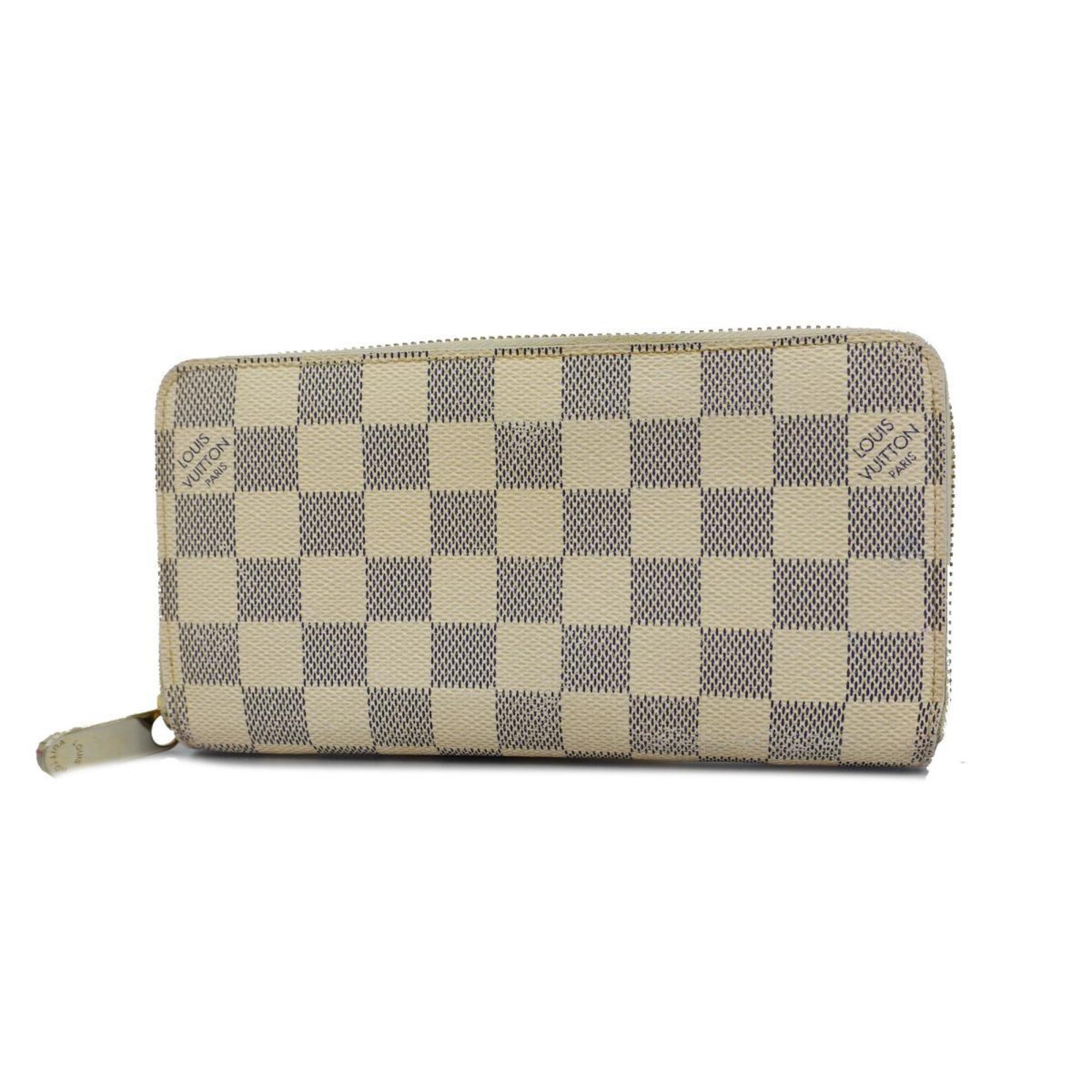 ルイ・ヴィトン(Louis Vuitton) ルイ・ヴィトン 長財布 ダミエ・アズール ジッピーウォレット N60019 ホワイトレディース |  eLADY Globazone