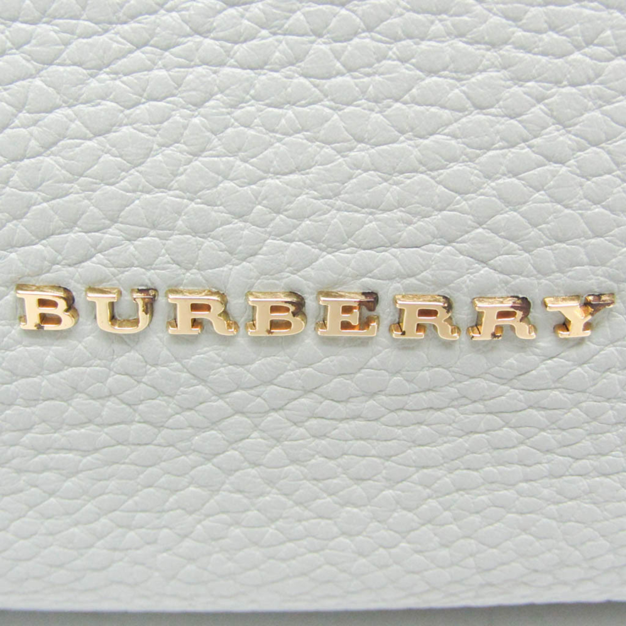 バーバリー(Burberry) 3939070 レディース レザー ショルダーバッグ ライトブルー