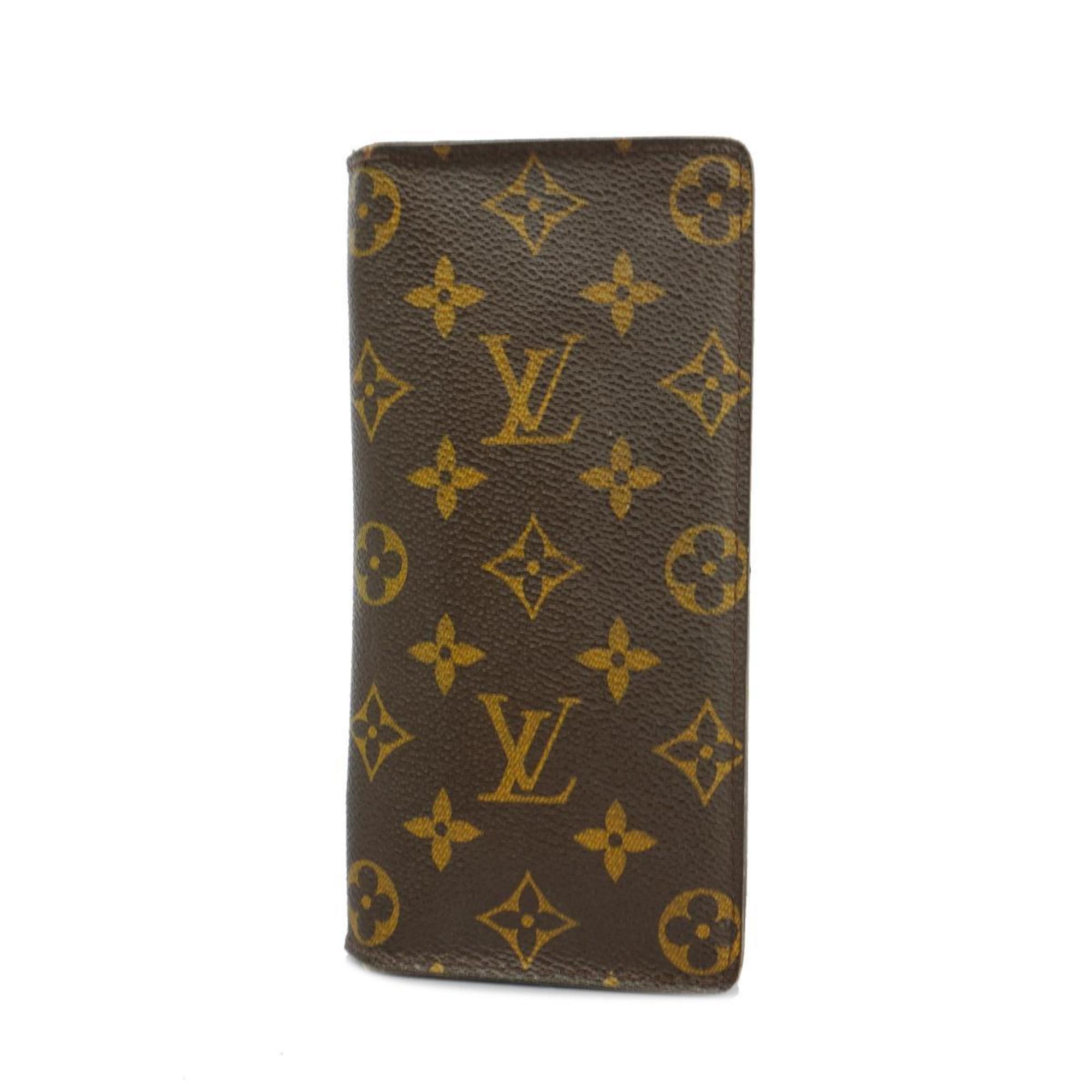 ルイ・ヴィトン(Louis Vuitton) ルイ・ヴィトン 長財布 モノグラム ポルトフォイユブラザ M66540 ブラウンメンズ | eLADY  Globazone