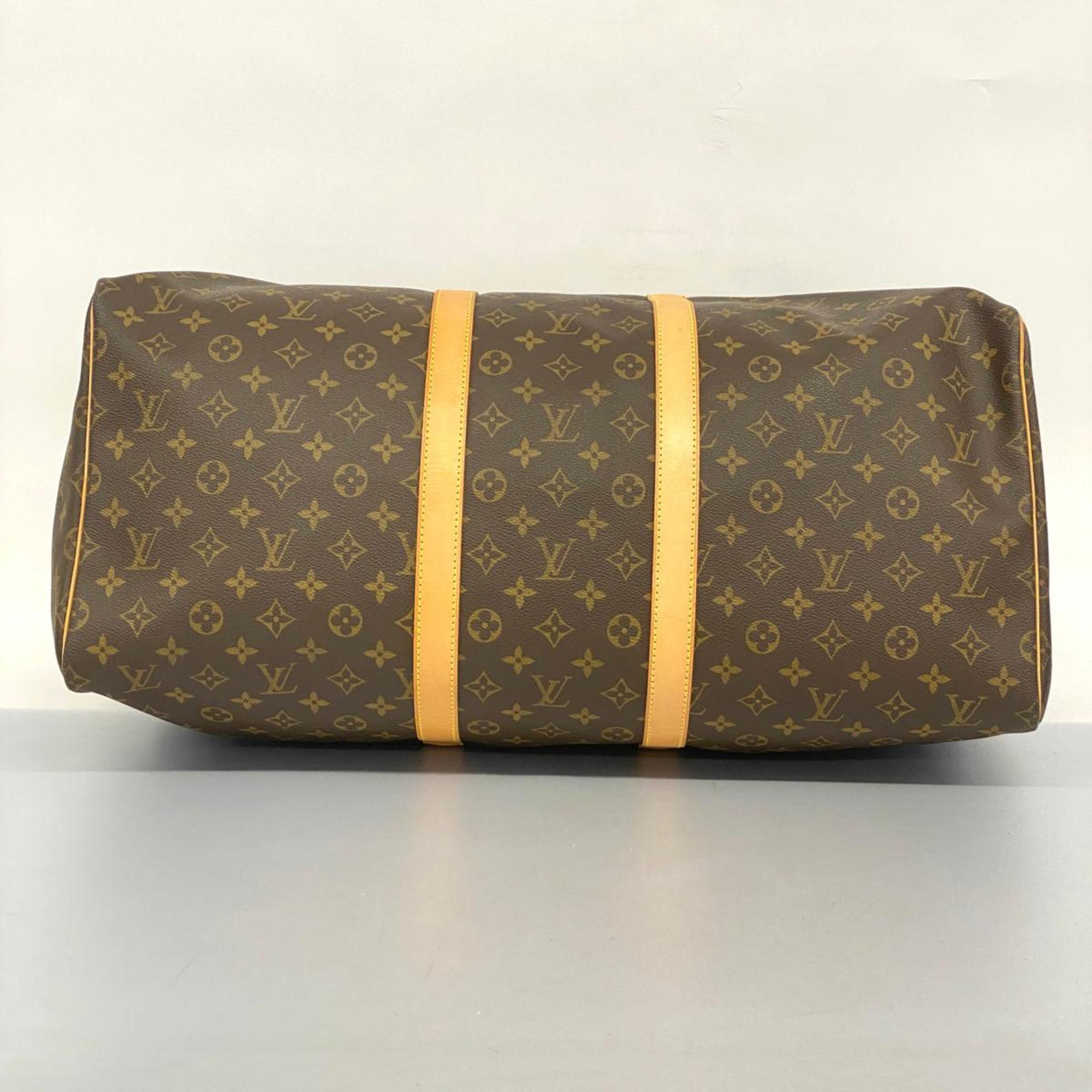 ルイ・ヴィトン(Louis Vuitton) ルイ・ヴィトン ボストンバッグ モノグラム キーポル55 M41424 ブラウンメンズ レディース |  eLADY Globazone