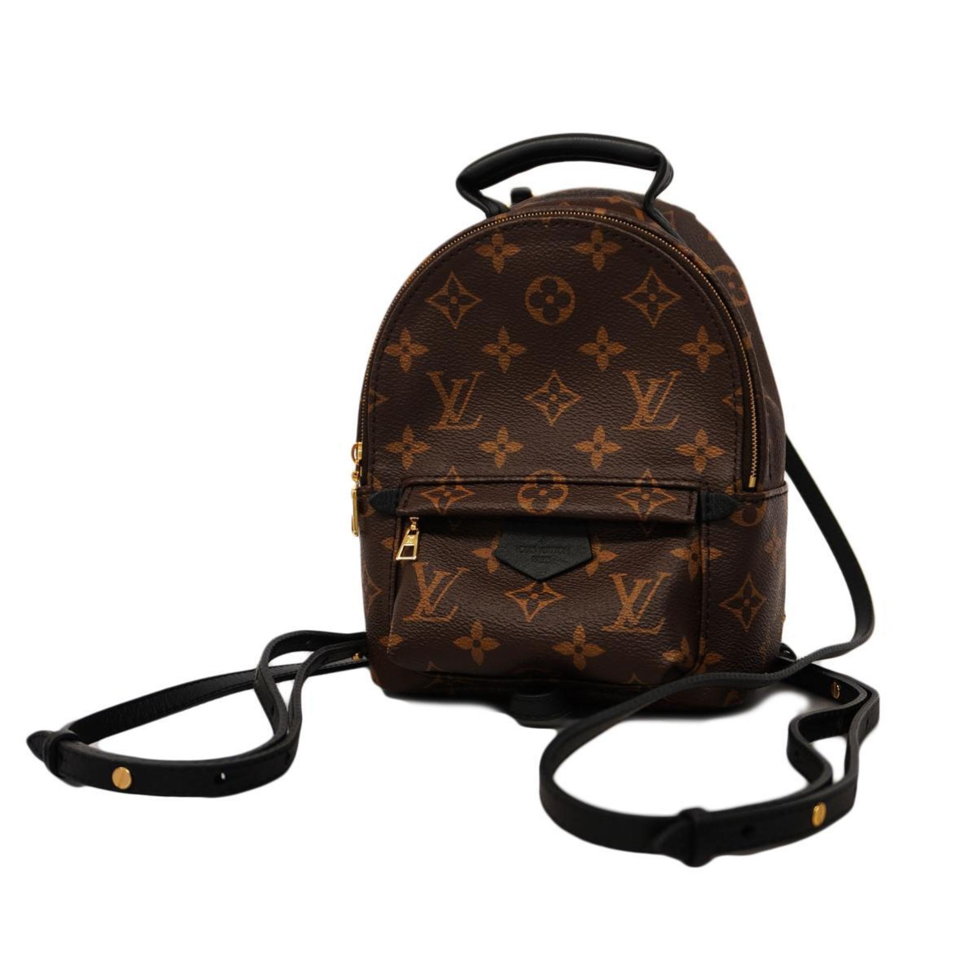 ルイ・ヴィトン(Louis Vuitton) ルイ・ヴィトン リュックサック モノグラム・マカサー パームスプリングスバックパックMINI  M44873 ブラウンレディース | eLADY Globazone