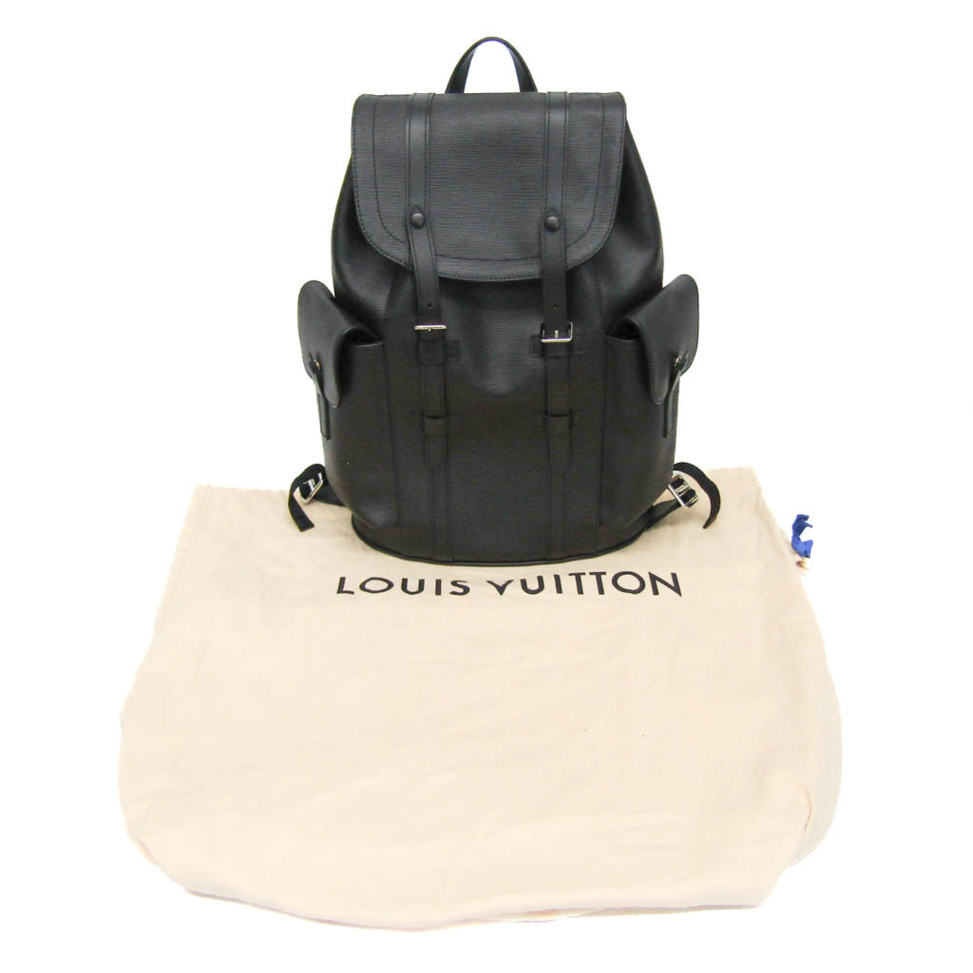 ルイ・ヴィトン(Louis Vuitton) エピ クリストファーPM M50159 メンズ リュックサック ノワール