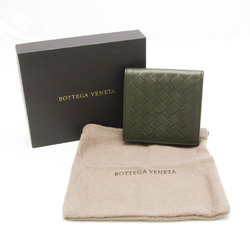 ボッテガ・ヴェネタ(Bottega Veneta) イントレチャート 513732 レディース レザー 小銭入れ・コインケース カーキ