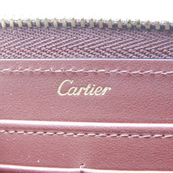 カルティエ(Cartier) マスト CRL3001552 レディース,メンズ レザー 長財布（二つ折り） ボルドー