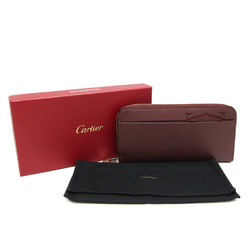 カルティエ(Cartier) マスト CRL3001552 レディース,メンズ レザー 長財布（二つ折り） ボルドー