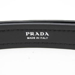 プラダ(Prada) CINTURE 2CS106 メンズ レザー スタンダードベルト ブラック 95