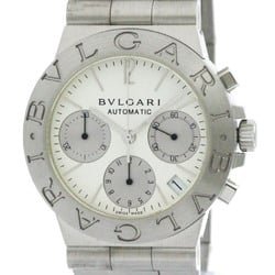 ブルガリ (BVLGARI) ディアゴノ スポーツ クロノグラフ ステンレススチール 自動巻き メンズ 時計 CH35S AUTO (外装仕上げ済み) 【中古】