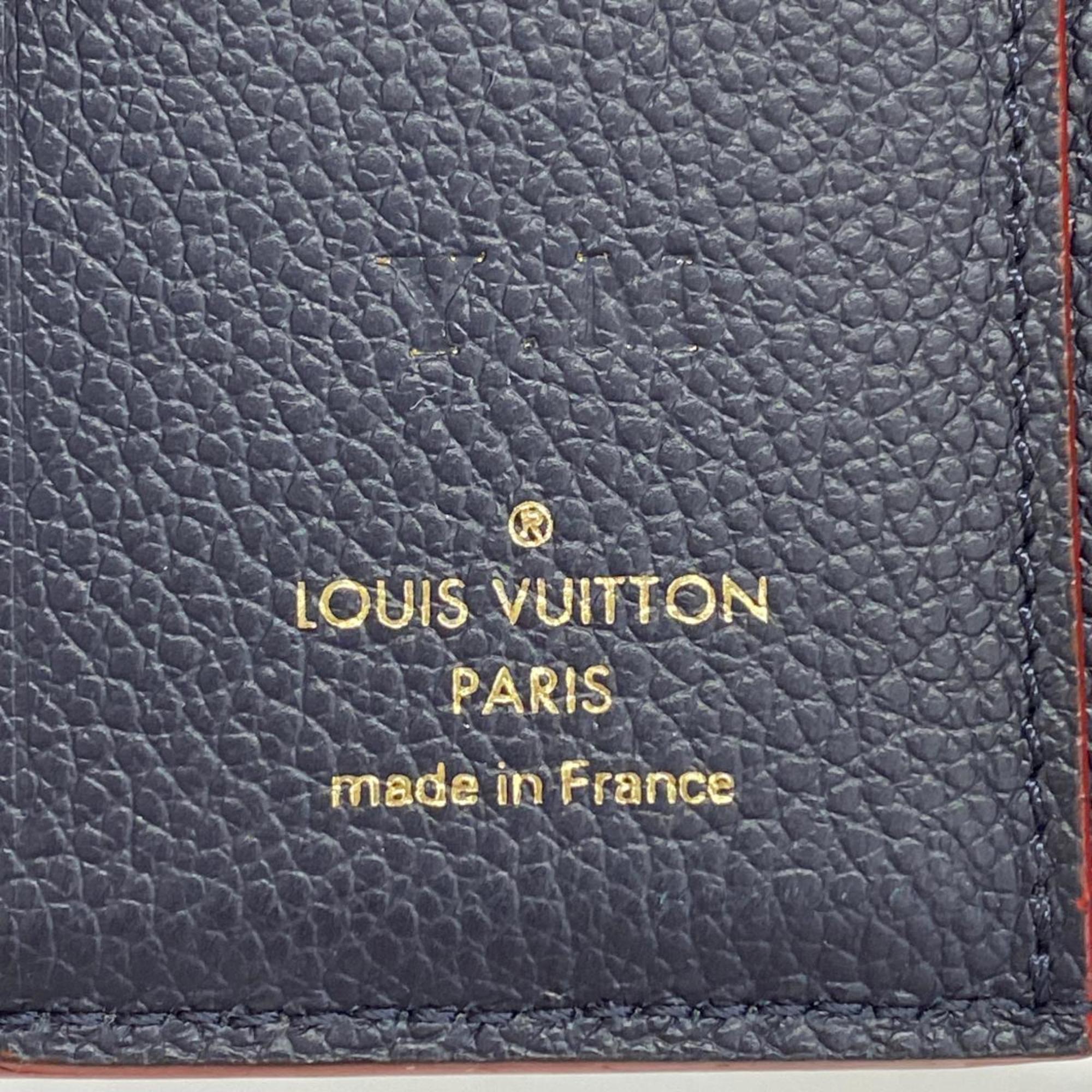 ルイ・ヴィトン(Louis Vuitton) ルイ・ヴィトン 三つ折り財布 モノグラム・アンプラント ポルトフォイユゾエ M58880 マリーヌルージュレディース  | eLADY Globazone