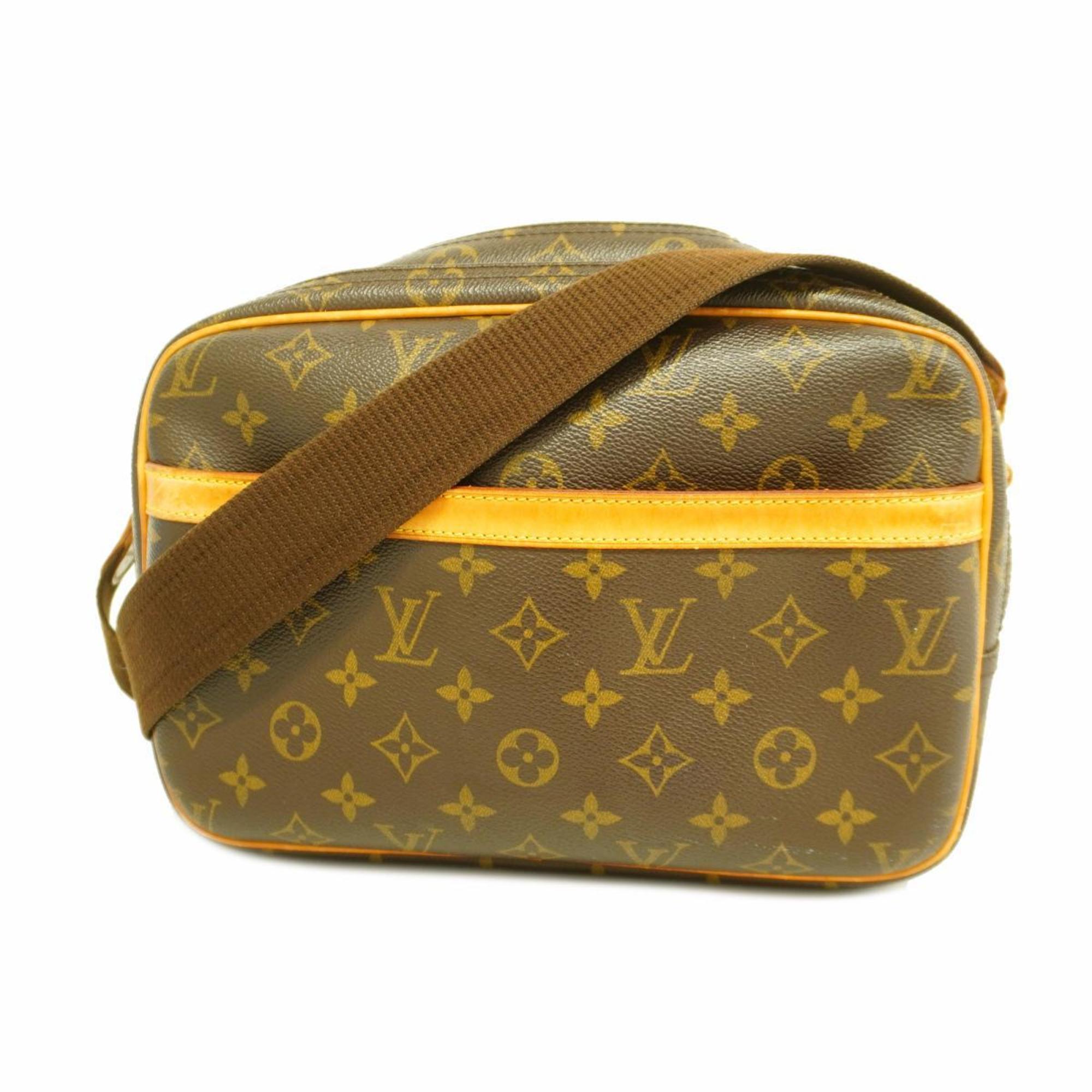 ルイ・ヴィトン(Louis Vuitton) ルイ・ヴィトン ショルダーバッグ モノグラム リポーターPM M45254 ブラウンレディース |  eLADY Globazone