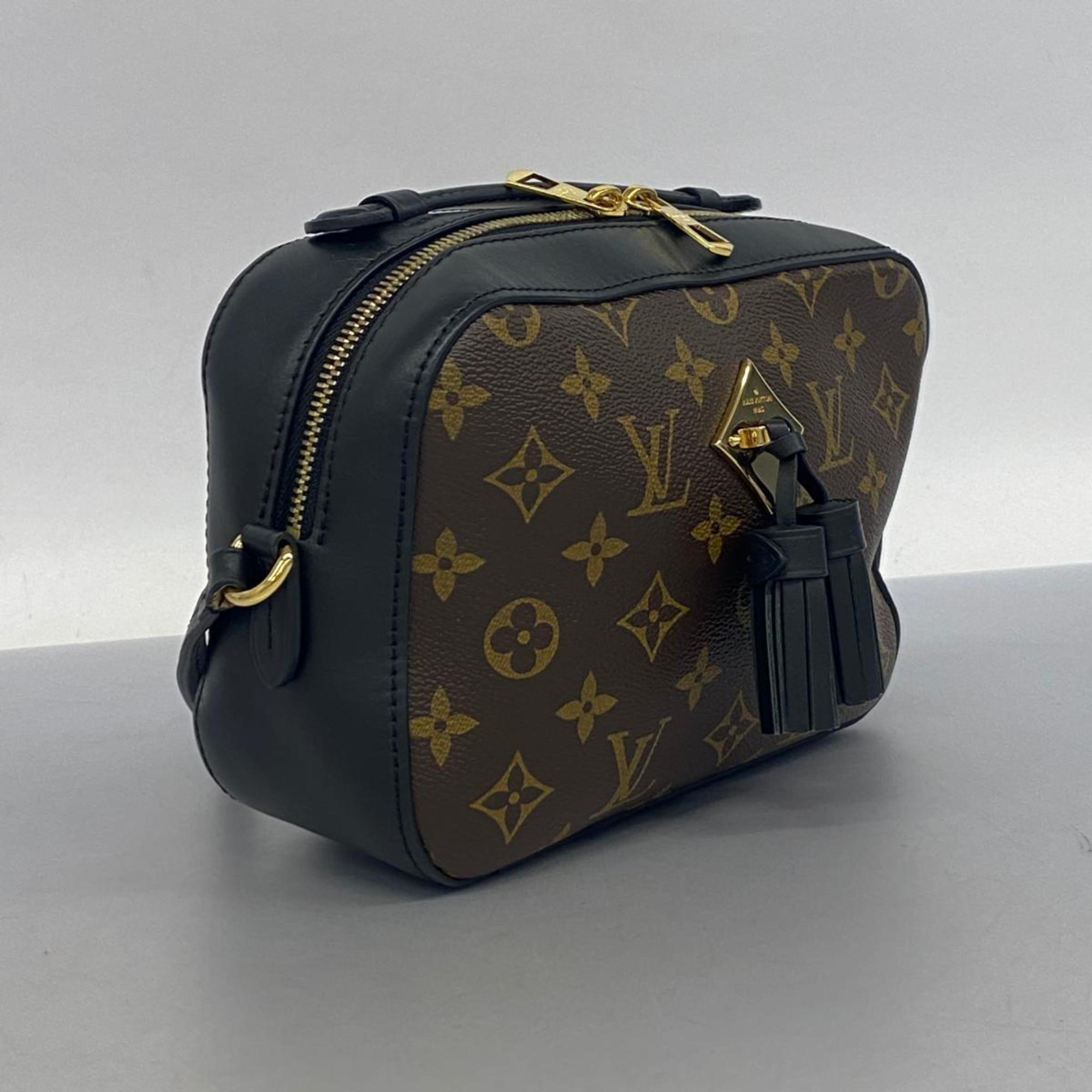 ルイ・ヴィトン(Louis Vuitton) ルイ・ヴィトン ショルダーバッグ モノグラム サントンジュ M43555 ブラウン ノワールレディース  | eLADY Globazone