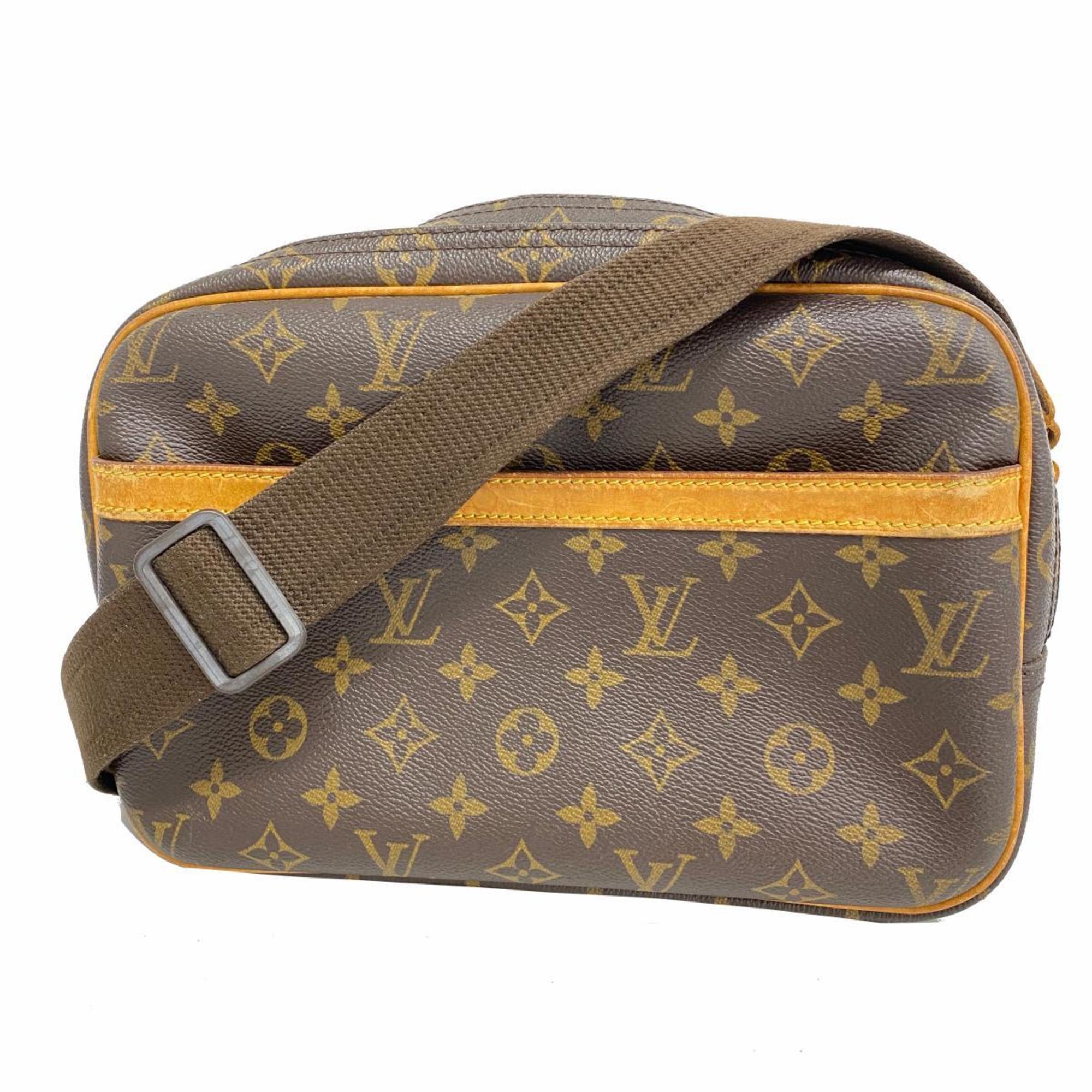 ルイ・ヴィトン(Louis Vuitton) ルイ・ヴィトン ショルダーバッグ モノグラム リポーターPM M45254 ブラウンレディース |  eLADY Globazone