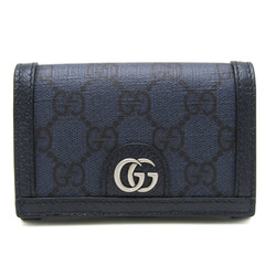 グッチ(Gucci) オフディア 763286 GGスプリーム カードケース ネイビー