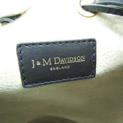 ジェイアンドエムデヴィッドソン(J&M Davidson) カーニバル レディース レザー ショルダーバッグ ブラック