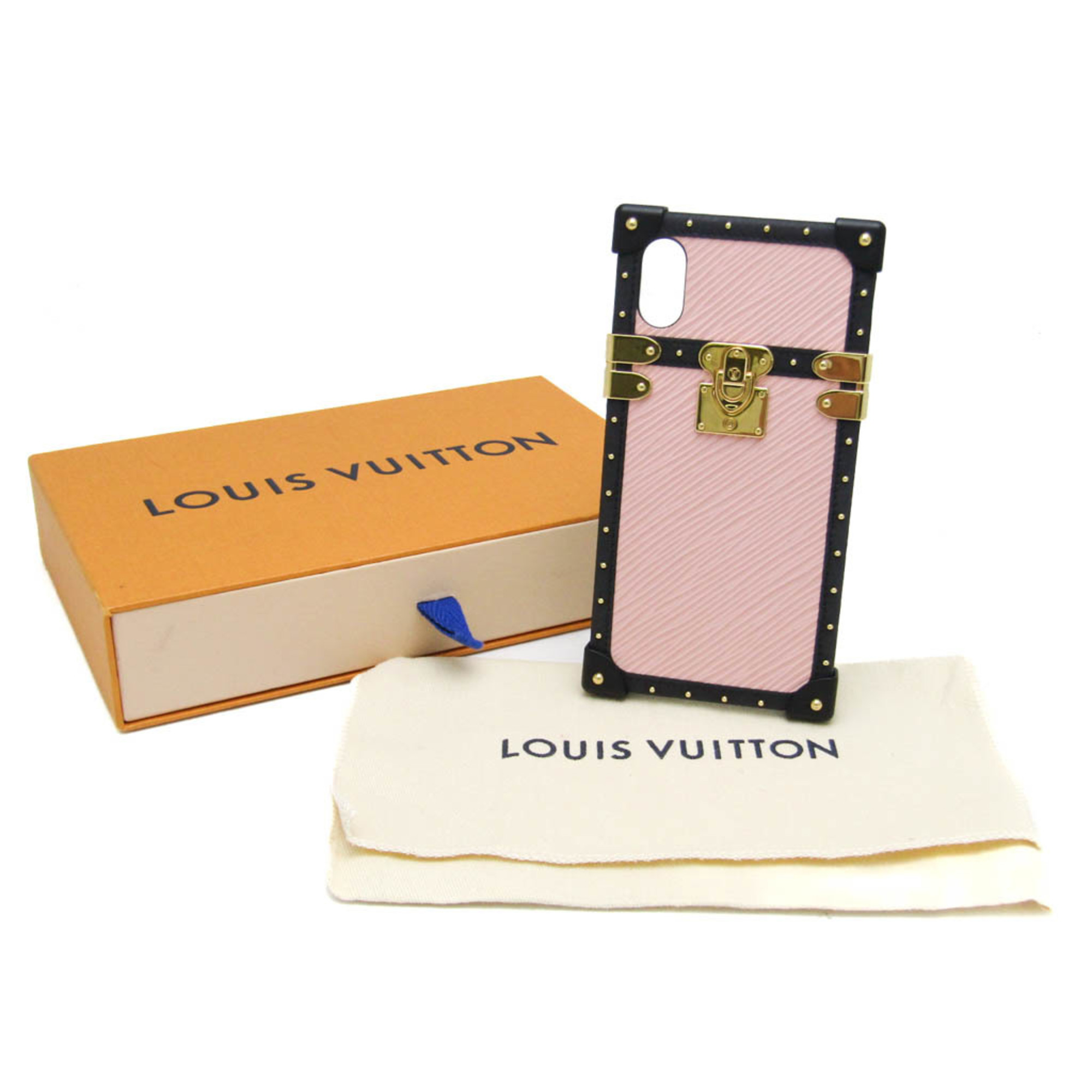 ルイ・ヴィトン(Louis Vuitton) エピ アイトランク ライト M67894 エピレザー バンパー iPhone X 対応 ノワール,ローズバレリーヌ