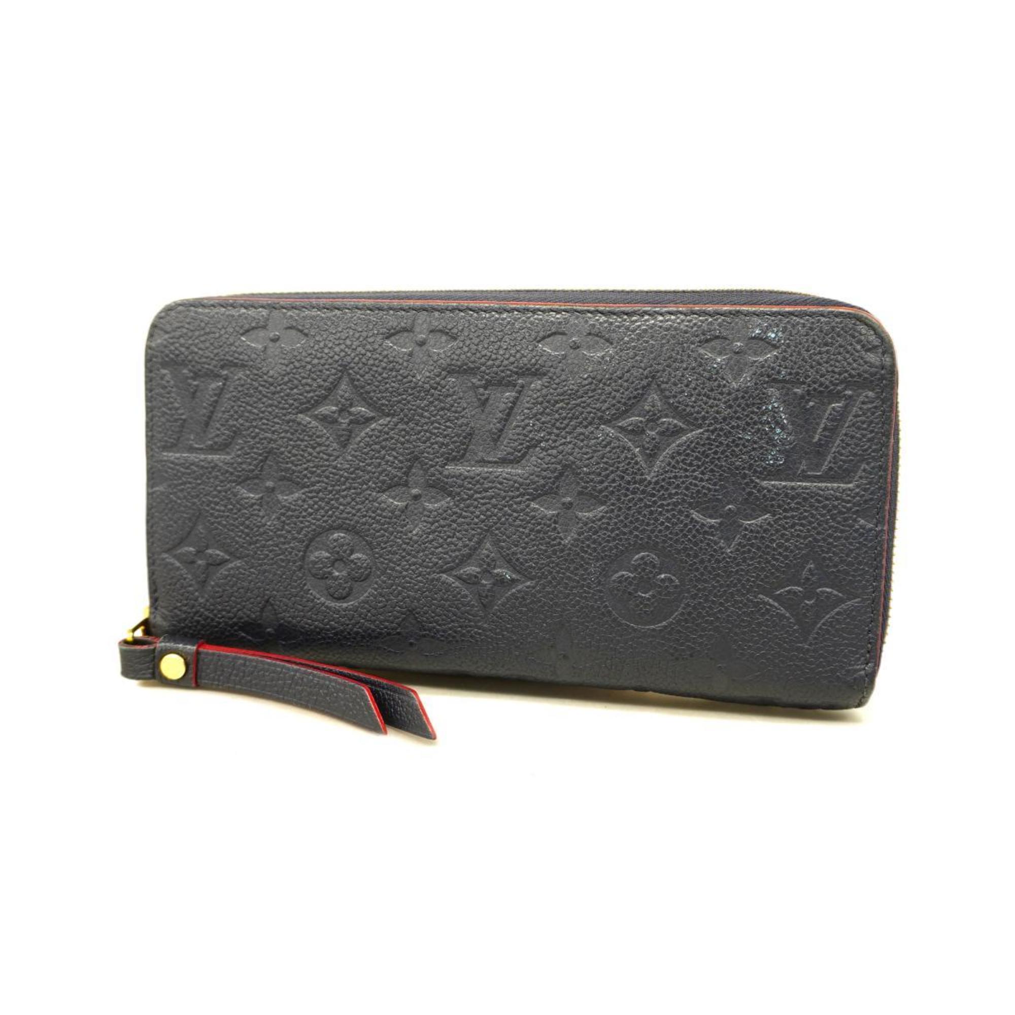 ルイ・ヴィトン(Louis Vuitton) ルイ・ヴィトン 長財布 モノグラム・アンプラント ジッピーウォレット M62121  マリーヌルージュレディース | eLADY Globazone