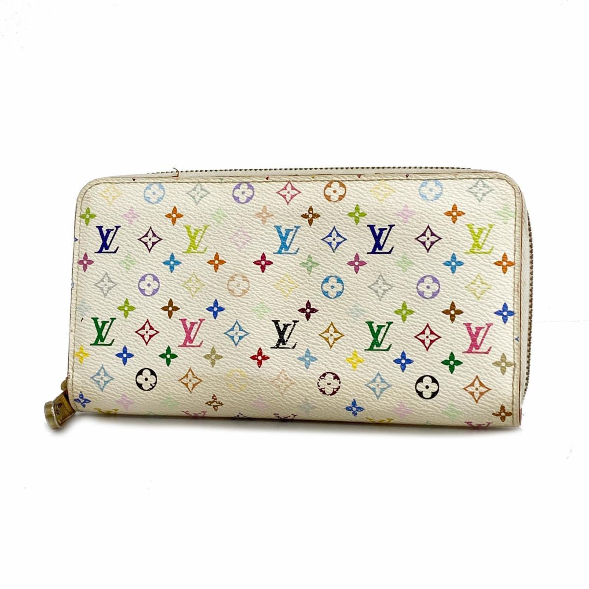 ルイ・ヴィトン(Louis Vuitton) ルイ・ヴィトン 長財布 モノグラム・マルチカラー ジッピーウォレット M60241 マルチカラーメンズ レディース