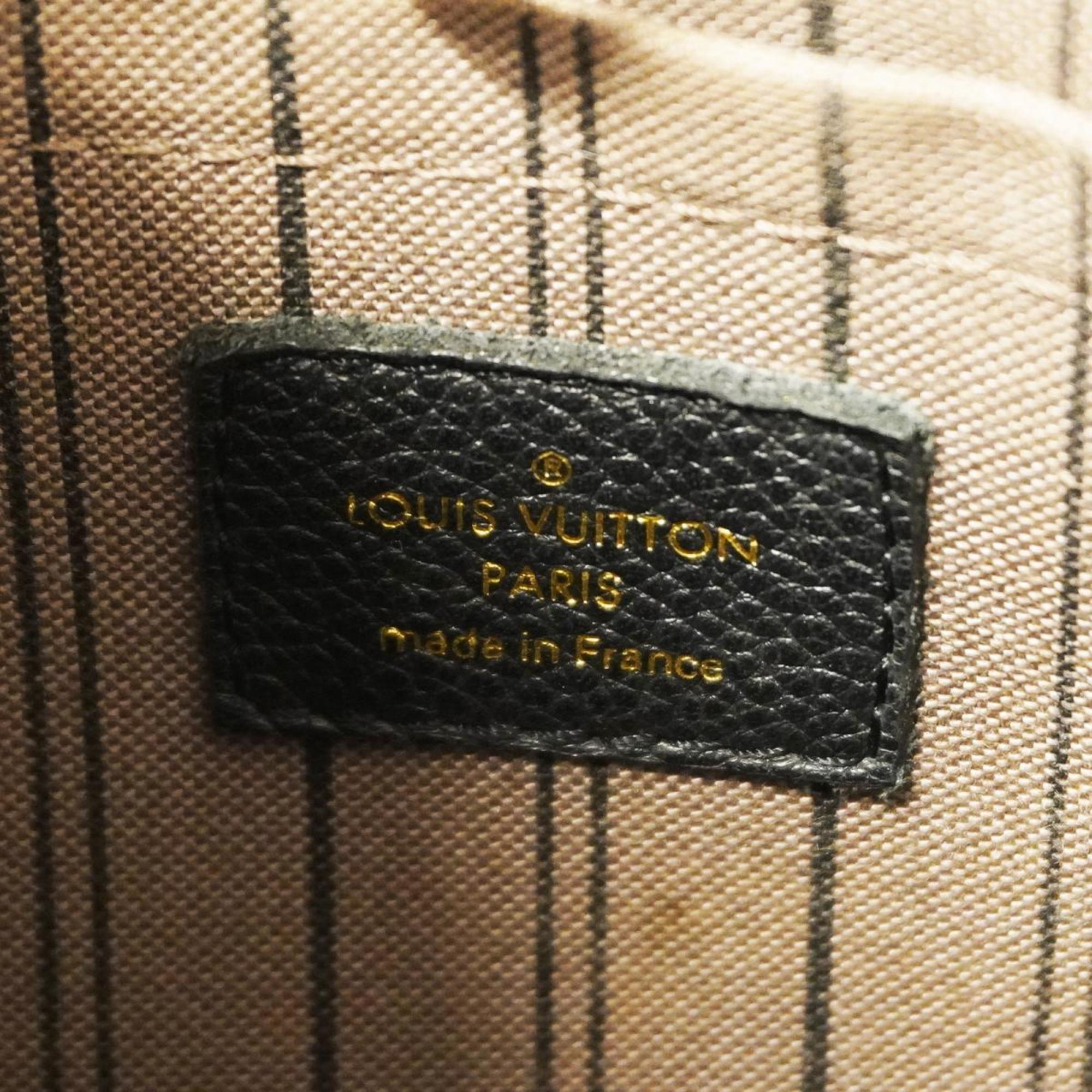 ルイ・ヴィトン(Louis Vuitton) ルイ・ヴィトン ハンドバッグ モノグラム・アンプラント モンテーニュBB M41053 ノワールレディース