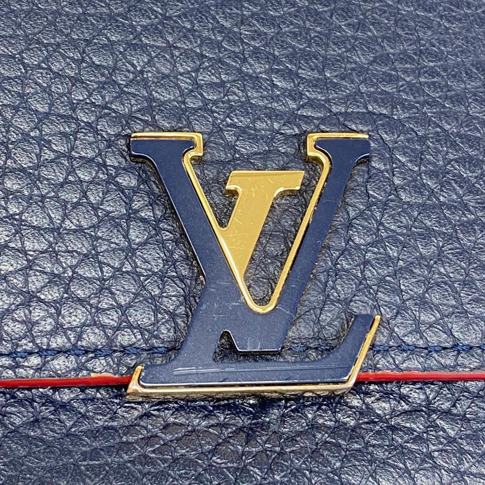 ルイ・ヴィトン(Louis Vuitton) ルイ・ヴィトン 三つ折り財布 ポルトフォイユカプシーヌコンパクト M63741 マリーヌルージュレディース