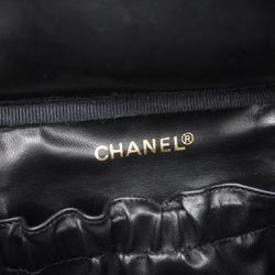 シャネル(Chanel) シャネル バニティバッグ ビコローレ レザー ブラック   レディース