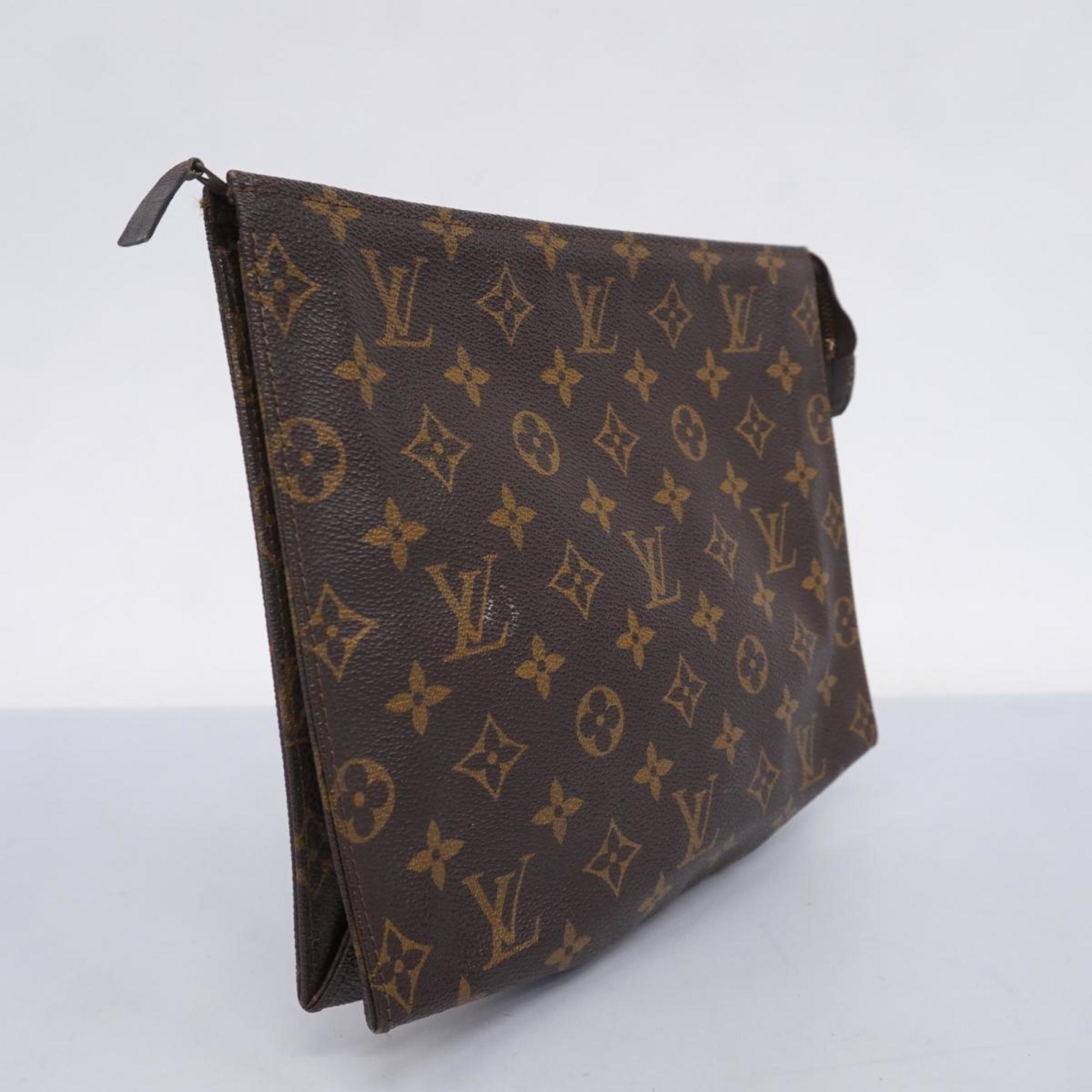 ルイ・ヴィトン(Louis Vuitton) ルイ・ヴィトン クラッチバッグ モノグラム ポッシュトワレット26 M47542 ブラウンレディース