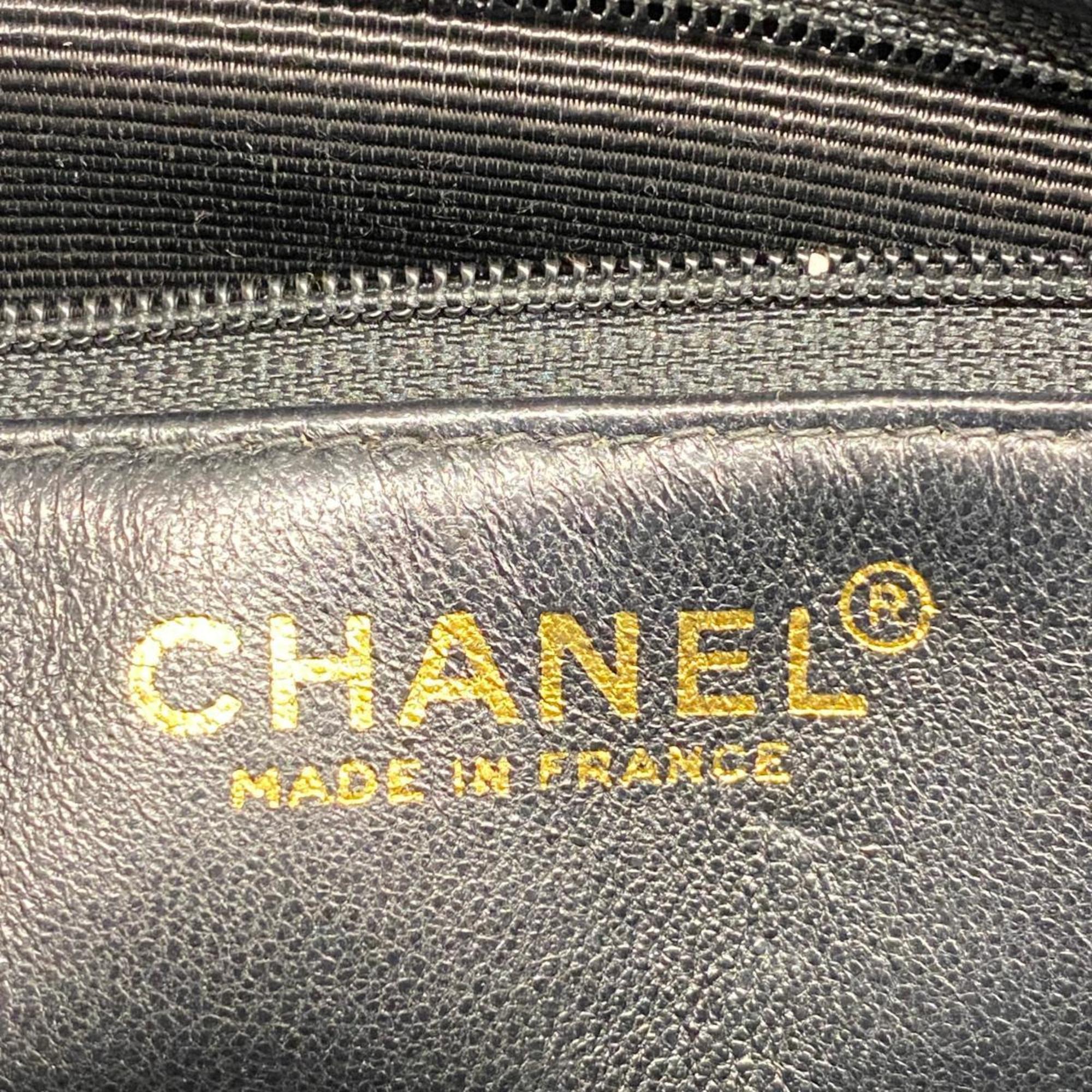 シャネル(Chanel) シャネル トートバッグ 復刻トート キャビアスキン ブラック  レディース