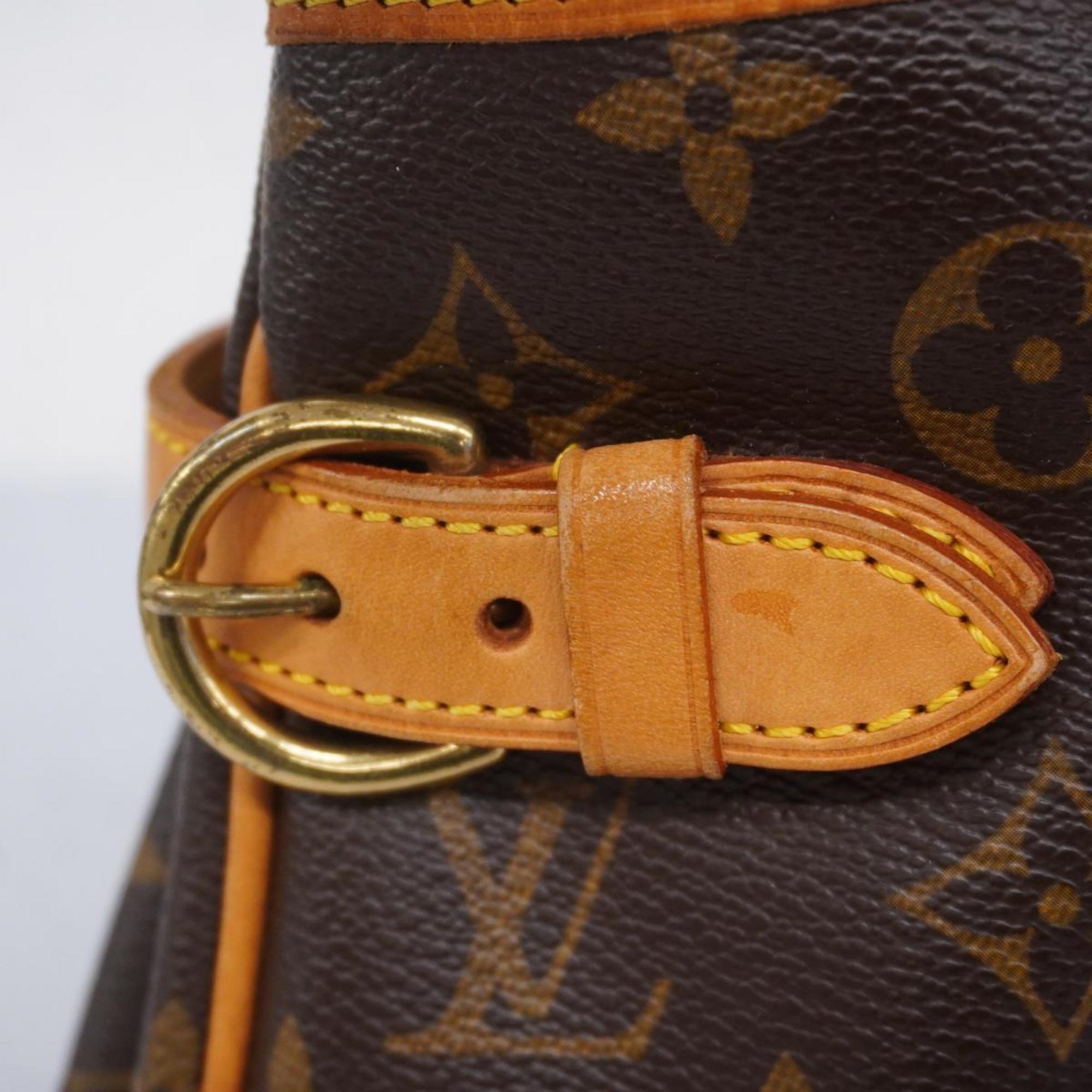 ルイ・ヴィトン(Louis Vuitton) ルイ・ヴィトン トートバッグ モノグラム バティニョールオリゾンタル M51154 ブラウンレディース