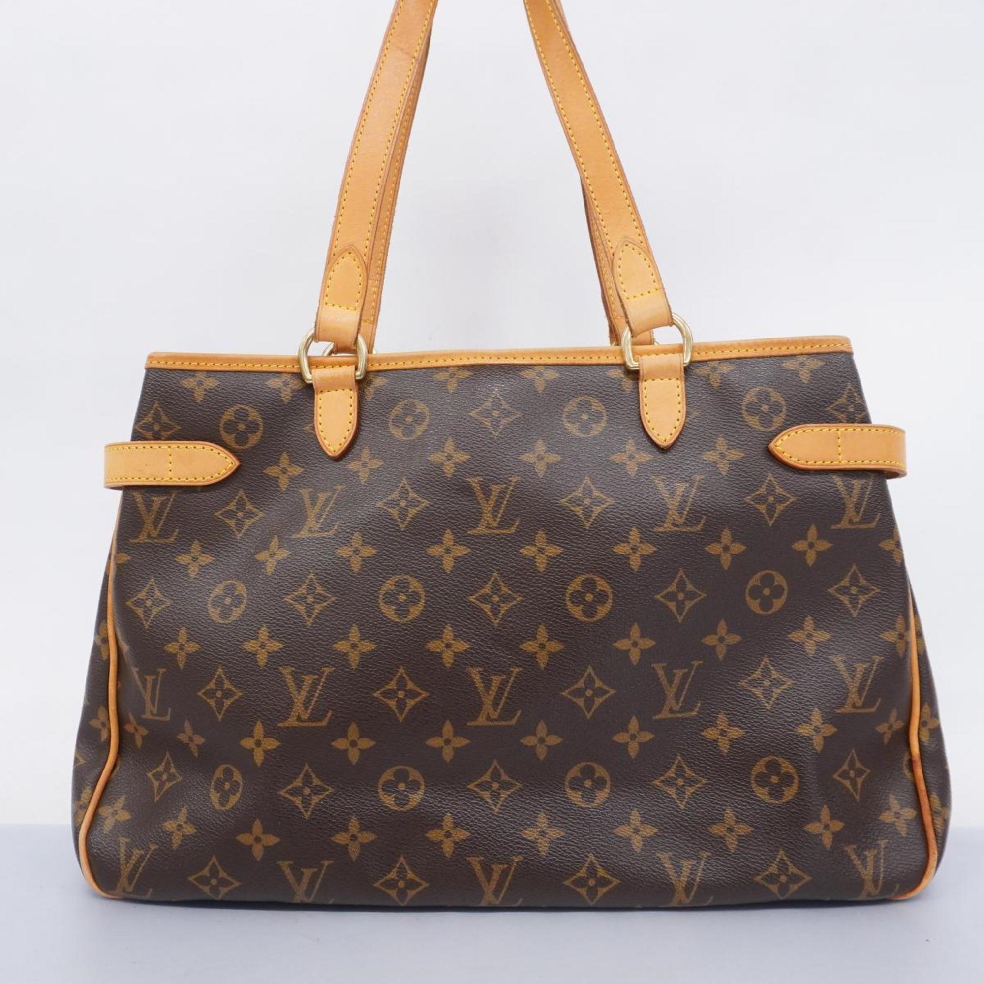 ルイ・ヴィトン(Louis Vuitton) ルイ・ヴィトン トートバッグ モノグラム バティニョールオリゾンタル M51154 ブラウンレディース