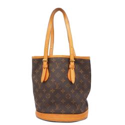 ルイ・ヴィトン(Louis Vuitton) ルイ・ヴィトン トートバッグ モノグラム バケットPM M42238 ブラウンレディース