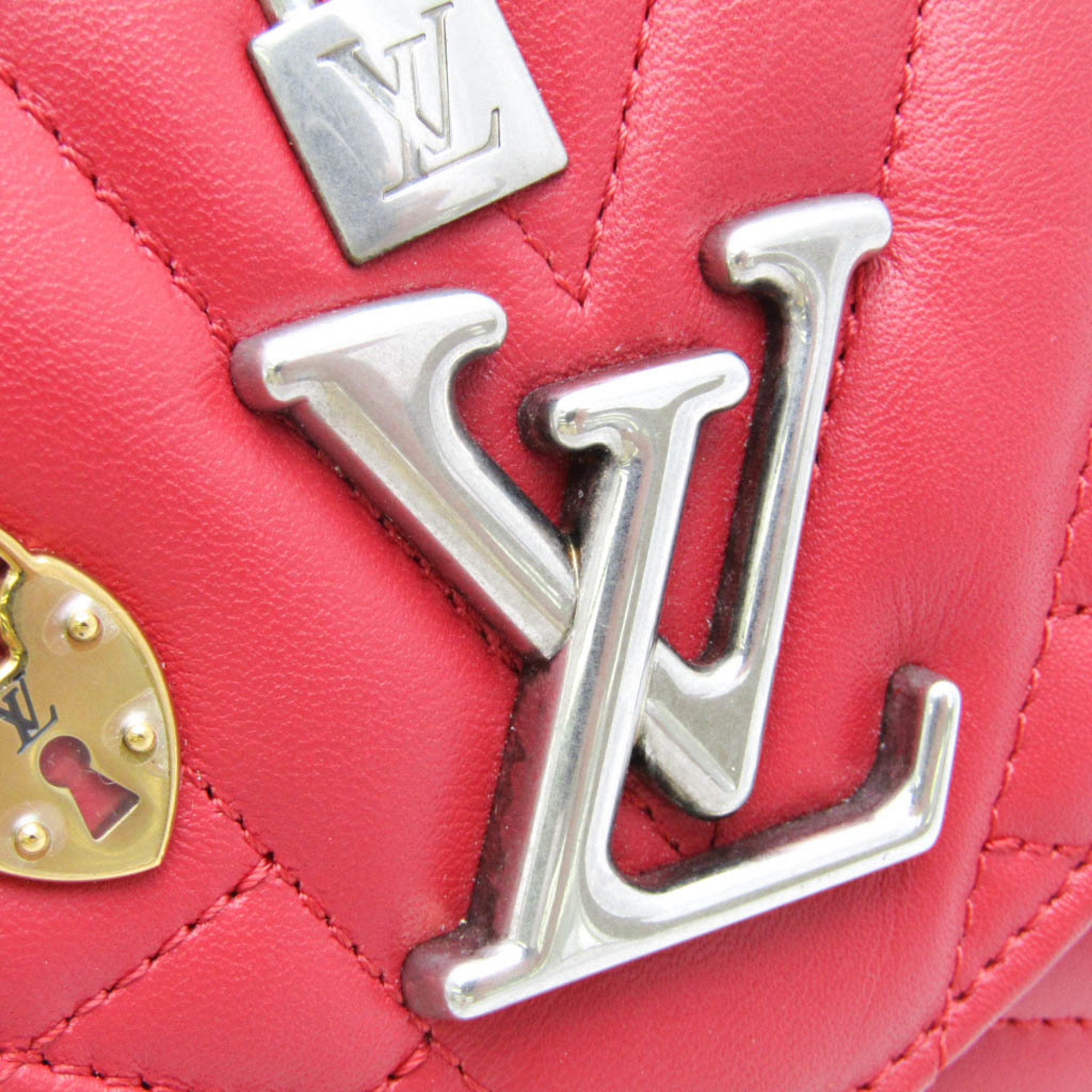 ルイ・ヴィトン(Louis Vuitton) ポルトフォイユロン M63964 レディース レザー 長財布（二つ折り） レッド