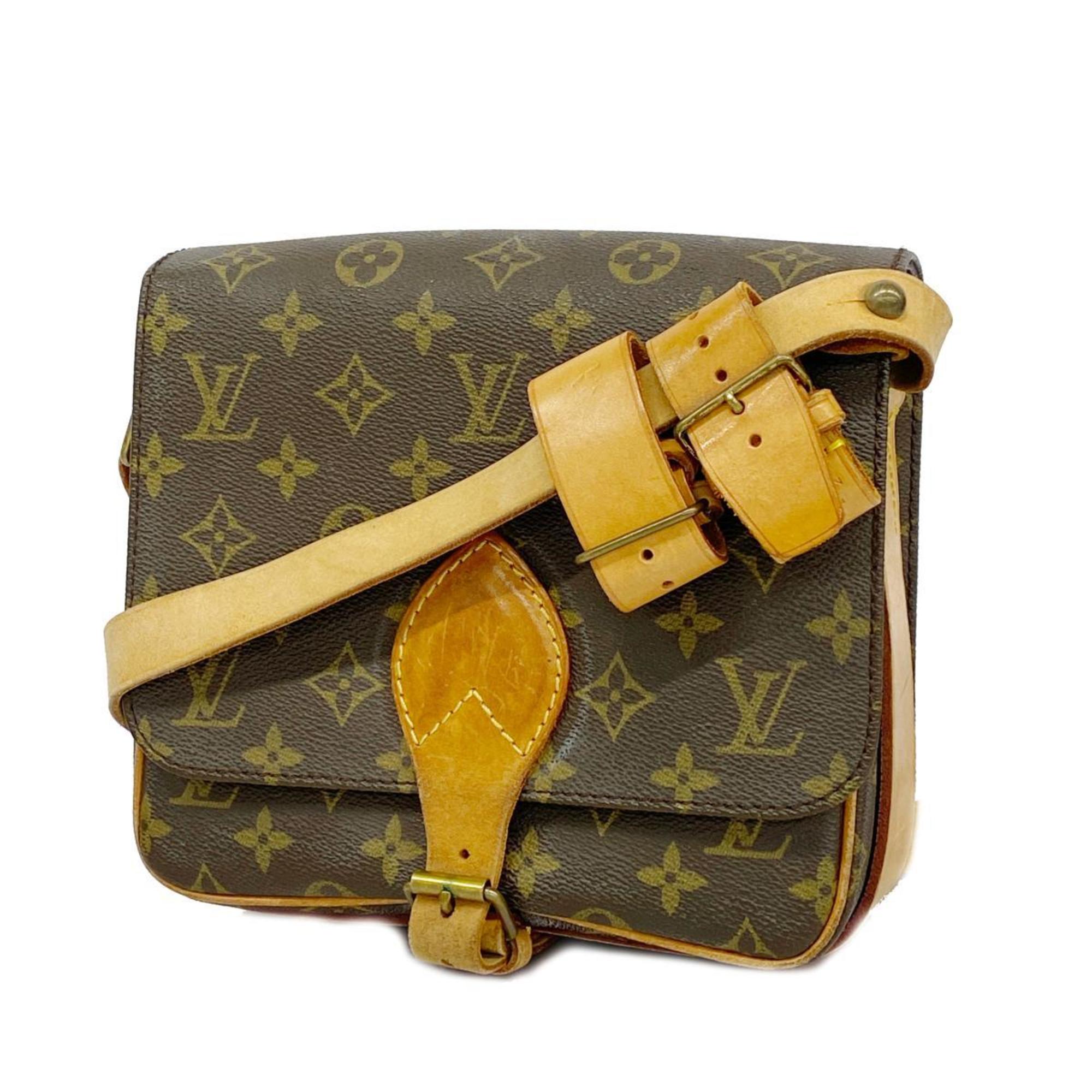 ルイ・ヴィトン(Louis Vuitton) ルイ・ヴィトン ショルダーバッグ モノグラム カルトシエールMM M51253 ブラウンレディース |  eLADY Globazone