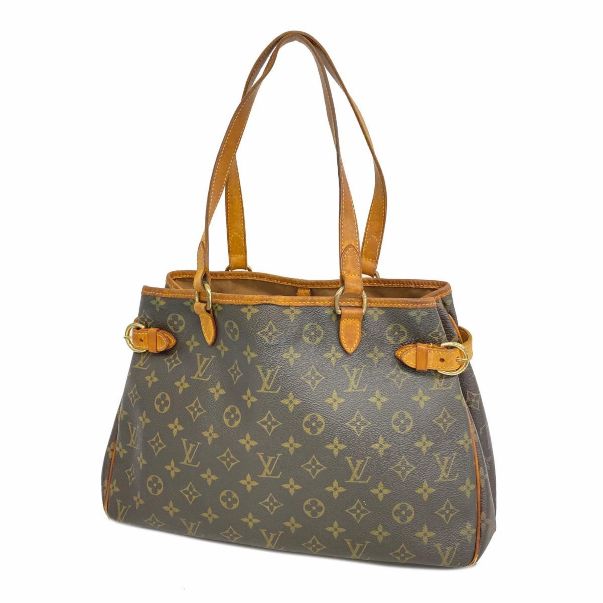 ルイ・ヴィトン(Louis Vuitton) ルイ・ヴィトン トートバッグ モノグラム バティニョールオリゾンタル M51154 ブラウンレディース