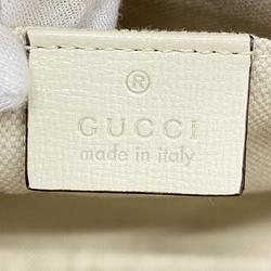 グッチ(Gucci) グッチ ハンドバッグ GGスプリーム ホースビット 640716  レザー ブラウン ホワイト   レディース