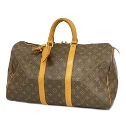 ルイ・ヴィトン(Louis Vuitton) ルイ・ヴィトン ボストンバッグ モノグラム キーポル45 M41428 ブラウンメンズ レディース