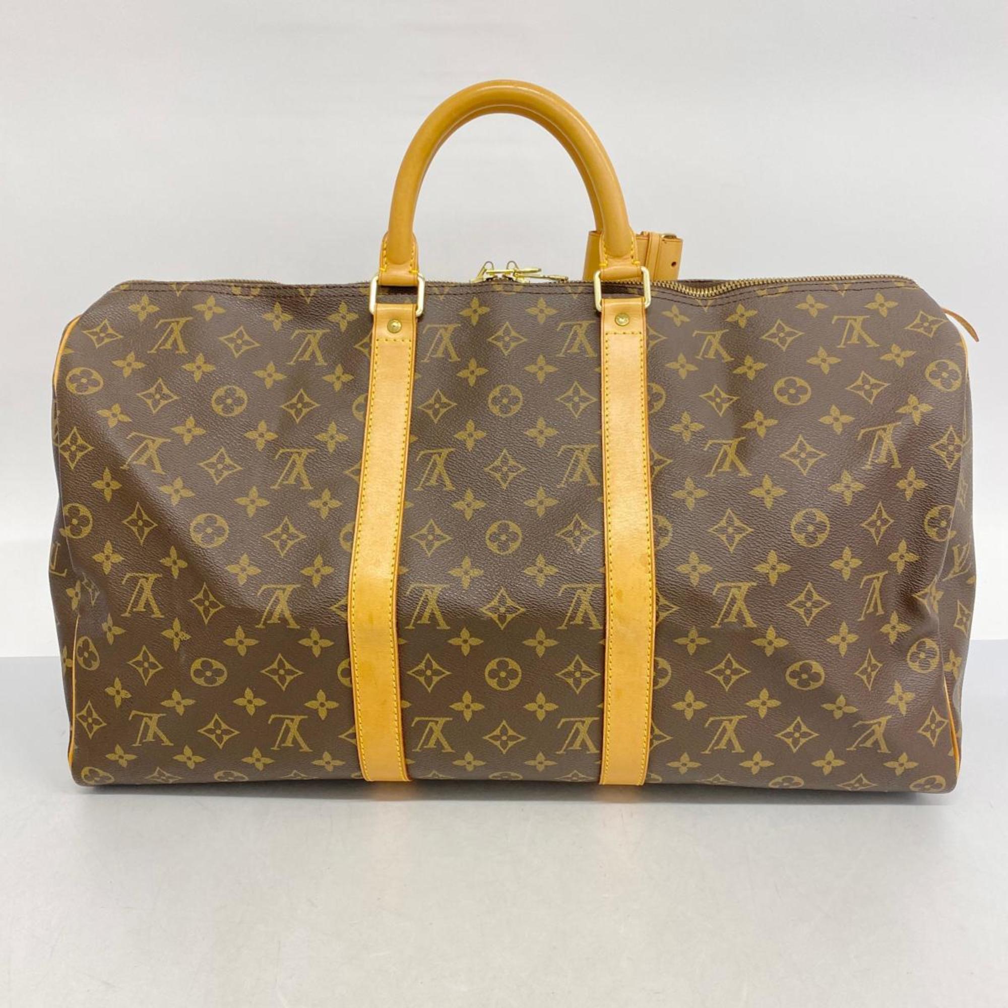 ルイ・ヴィトン(Louis Vuitton) ルイ・ヴィトン ボストンバッグ モノグラム キーポル50 M41426 ブラウンメンズ レディース