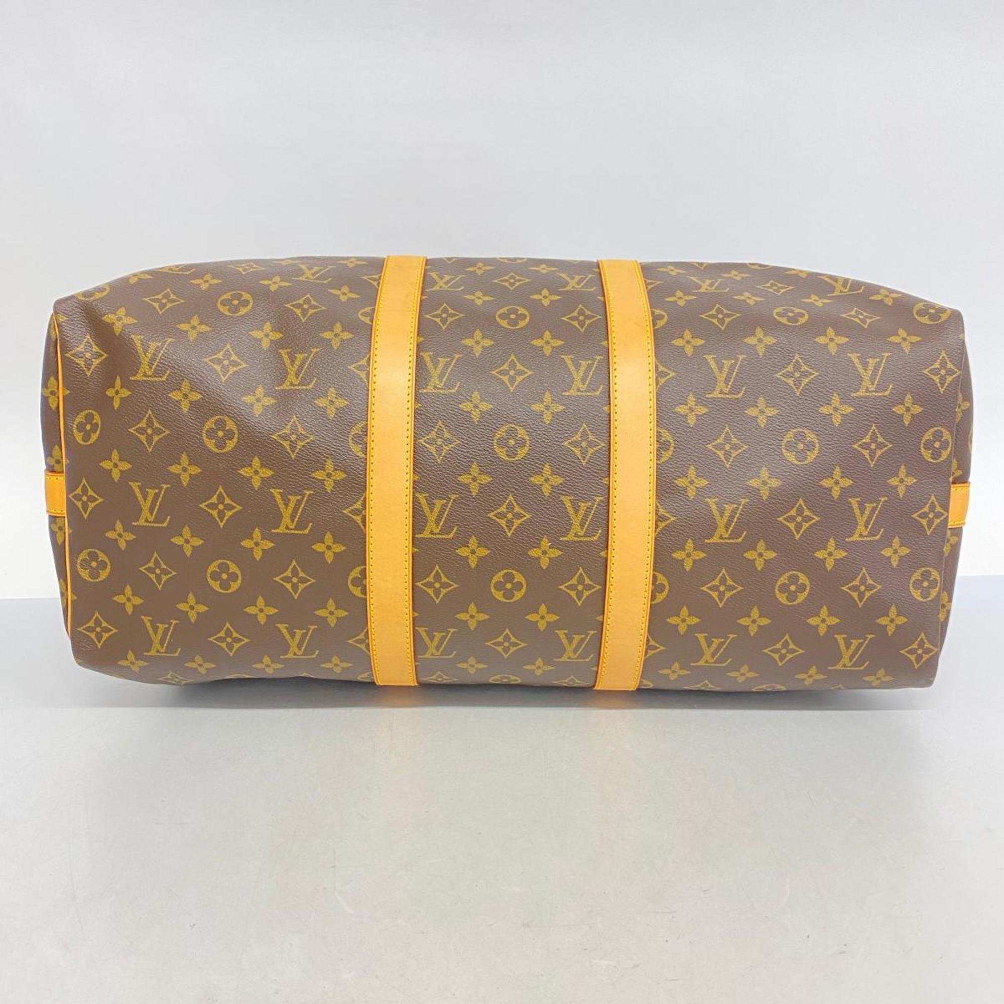 ルイ・ヴィトン(Louis Vuitton) ルイ・ヴィトン ボストンバッグ モノグラム キーポルバンドリエール50 M41416 ブラウンメンズ レディース