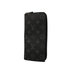 ルイ・ヴィトン(Louis Vuitton) ルイ・ヴィトン 長財布 モノグラム・エクリプス ジッピーウォレットヴェルティカル M62295 ブラックメンズ