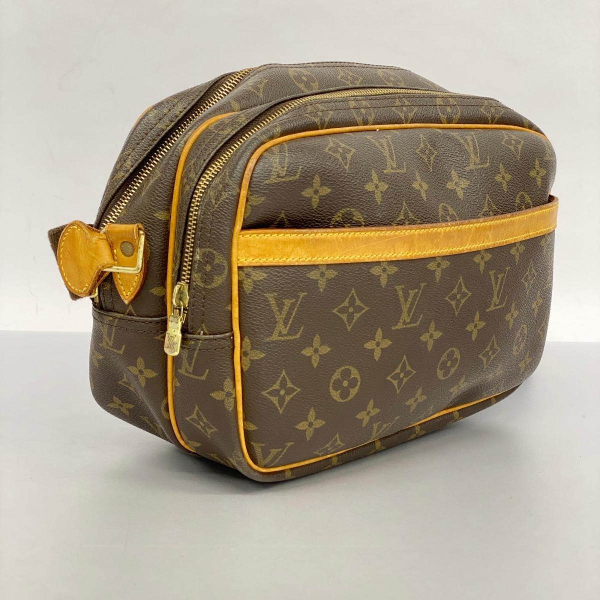 ルイ・ヴィトン(Louis Vuitton) ルイ・ヴィトン ショルダーバッグ モノグラム リポーターPM M45254 ブラウンレディース