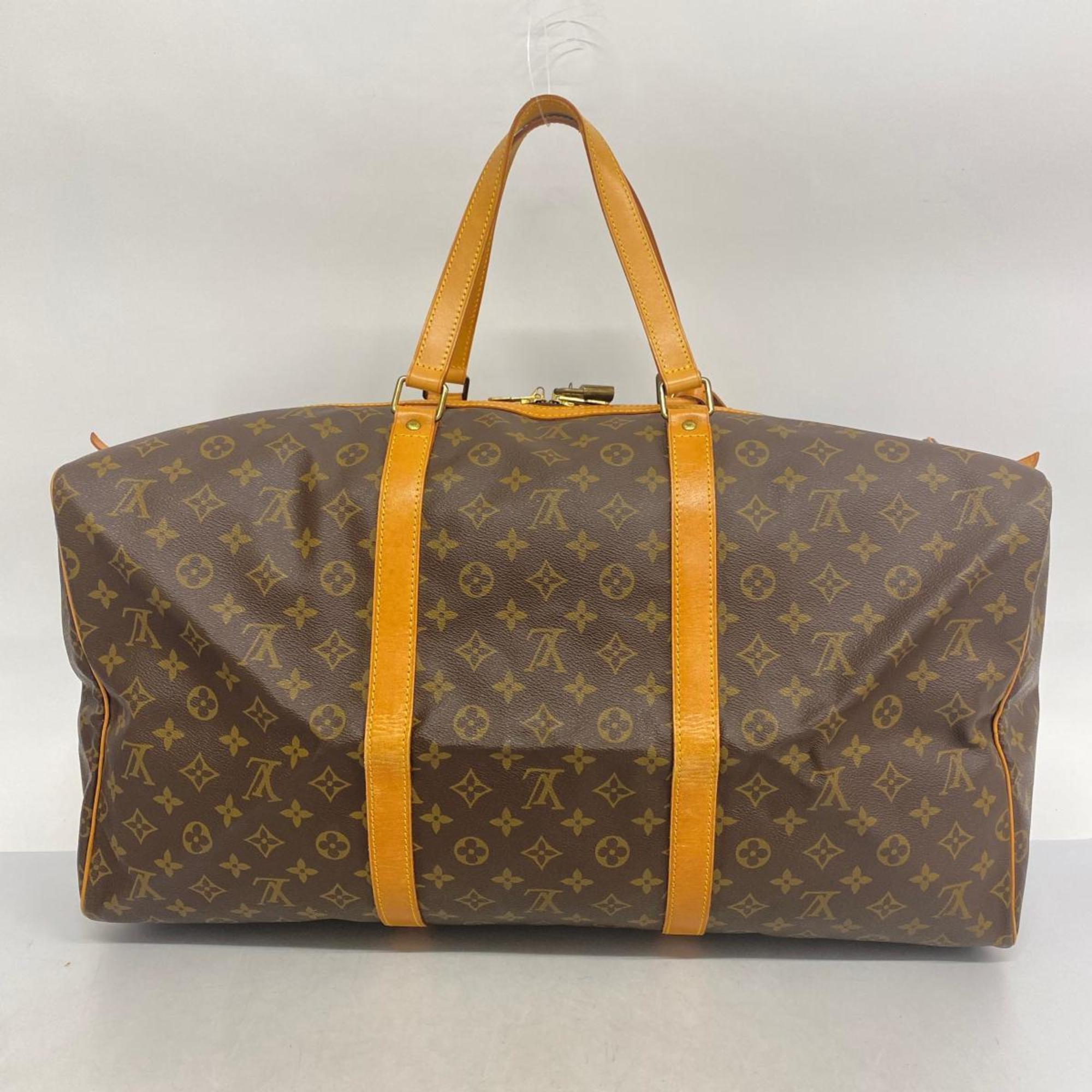 ルイ・ヴィトン(Louis Vuitton) ルイ・ヴィトン ボストンバッグ モノグラム サックスプール55 M41622 ブラウンメンズ レディース