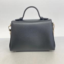 グッチ(Gucci) グッチ ハンドバッグ インターロッキングG 510302 レザー ブラック シャンパン  レディース