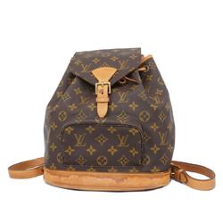 ルイ・ヴィトン(Louis Vuitton) ルイ・ヴィトン リュックサック モノグラム モンスリMM M51136 ブラウンレディース