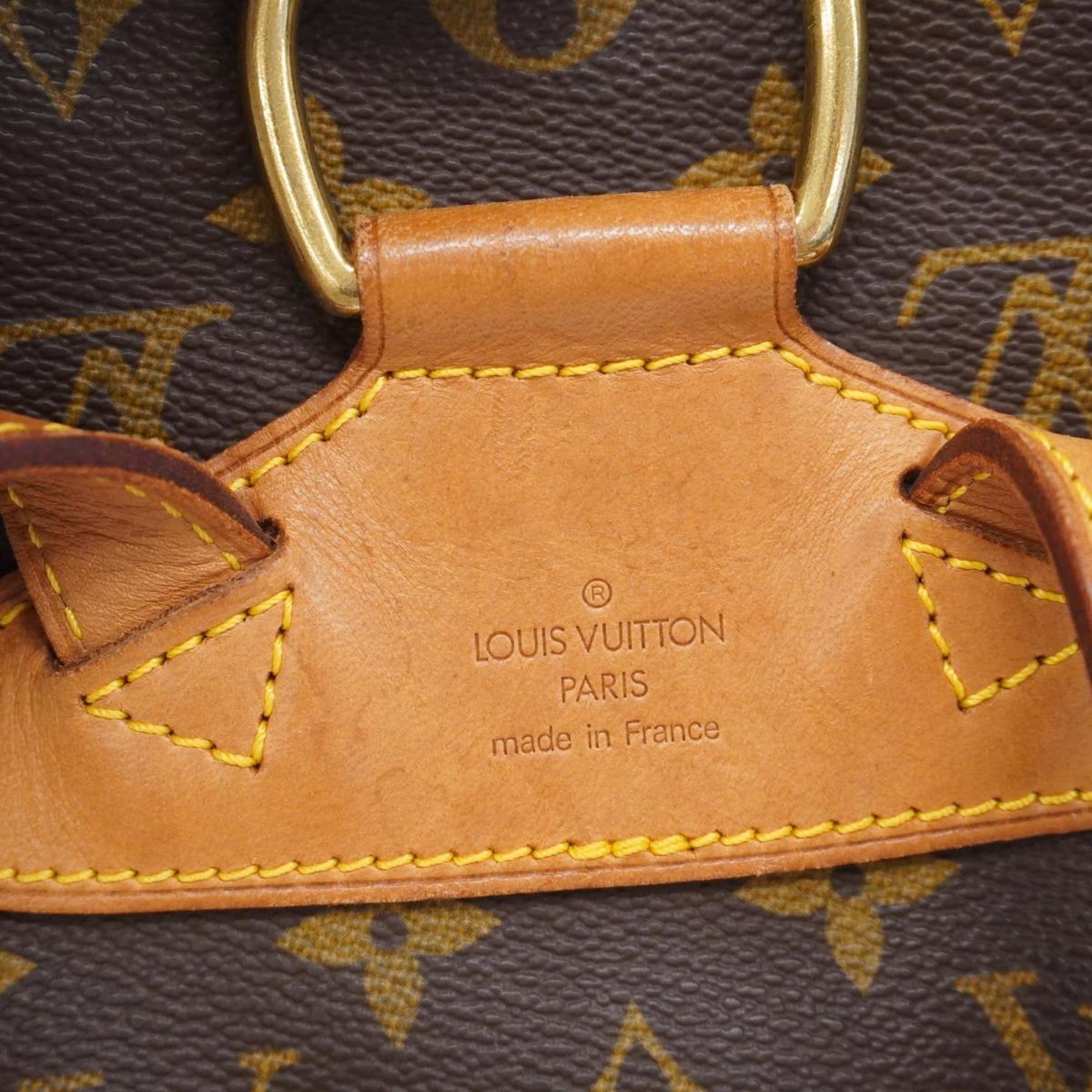 ルイ・ヴィトン(Louis Vuitton) ルイ・ヴィトン リュックサック モノグラム モンスリMM M51136 ブラウンレディース