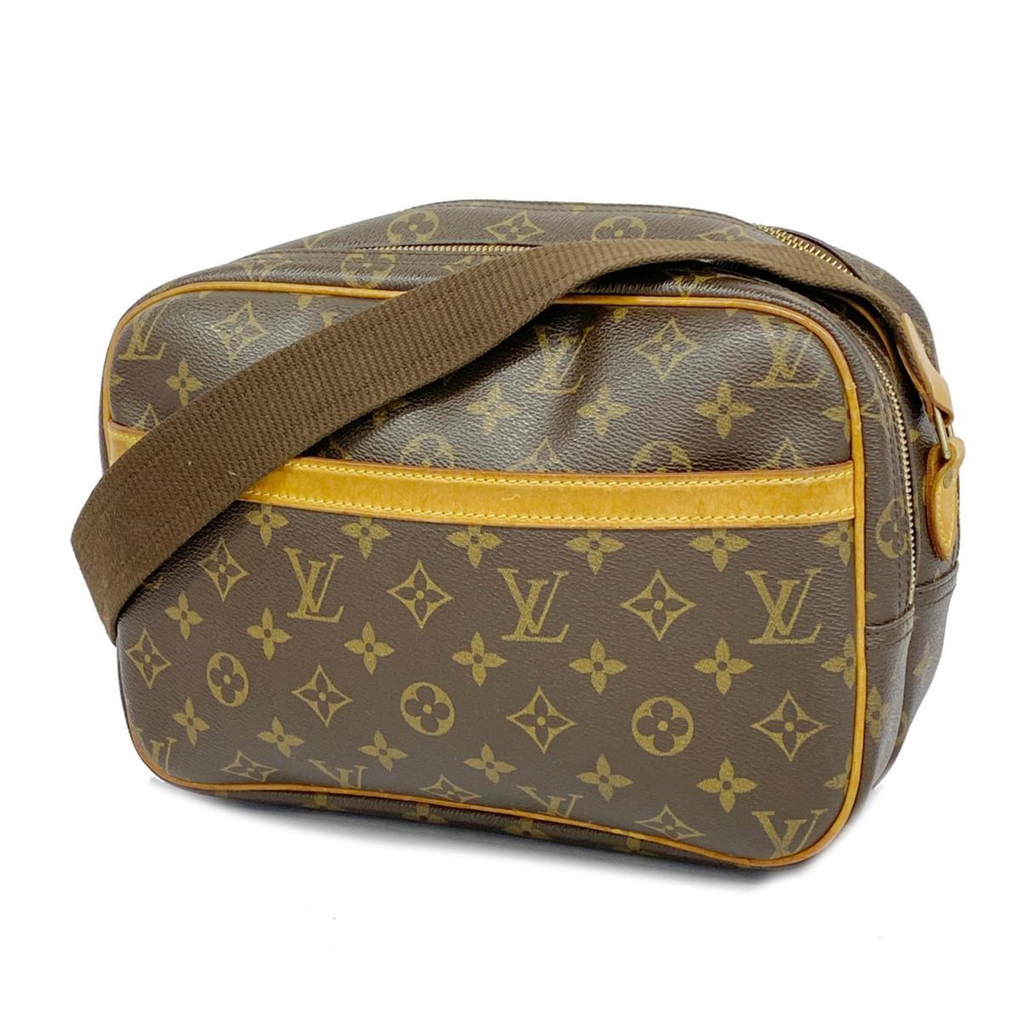 ルイ・ヴィトン(Louis Vuitton) ルイ・ヴィトン ショルダーバッグ モノグラム リポーターPM M45254 ブラウンレディース