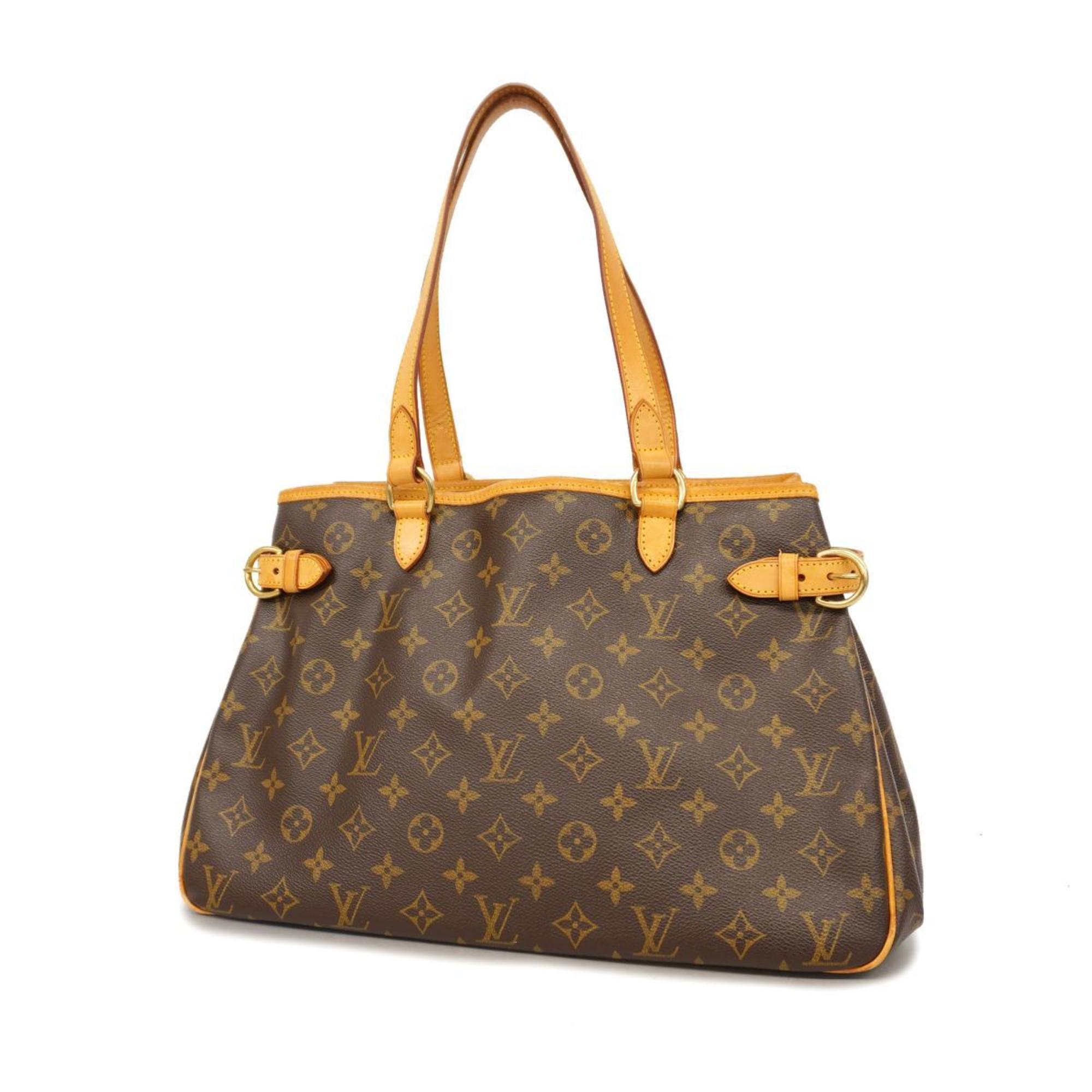 ルイ・ヴィトン(Louis Vuitton) ルイ・ヴィトン トートバッグ モノグラム バティニョールオリゾンタル M51154 ブラウンレディース