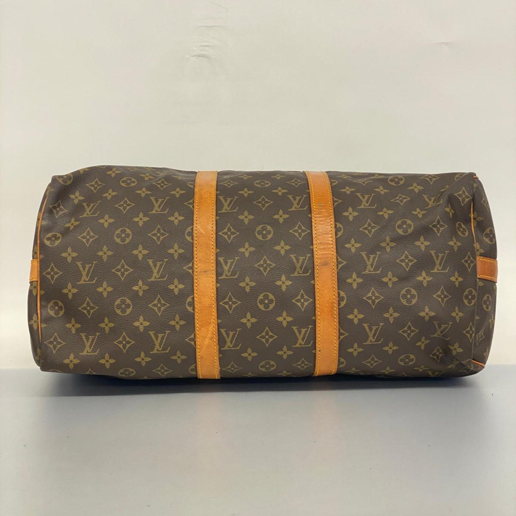 ルイ・ヴィトン(Louis Vuitton) ルイ・ヴィトン ボストンバッグ モノグラム キーポルバンドリエール50 M41416 ブラウンメンズ レディース