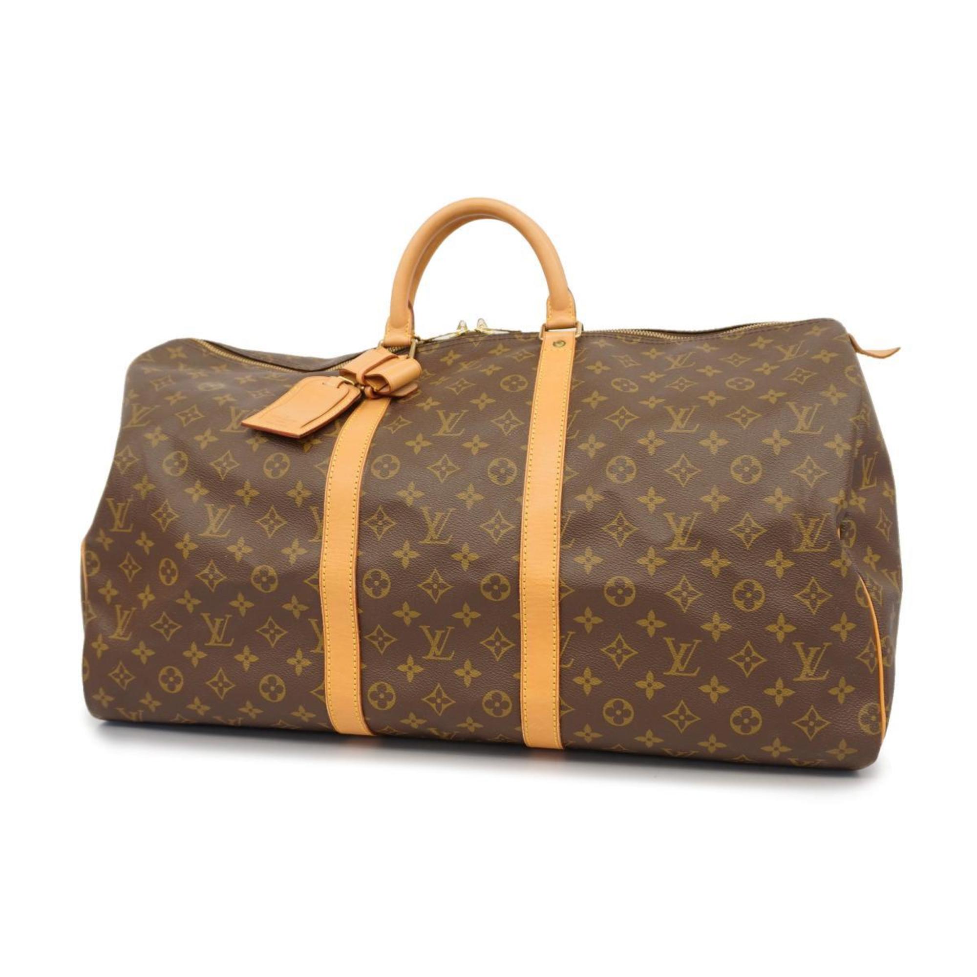 ルイ・ヴィトン(Louis Vuitton) ルイ・ヴィトン ボストンバッグ モノグラム キーポル55 M41424 ブラウンメンズ レディース |  eLADY Globazone