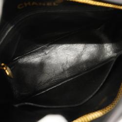 シャネル(Chanel) シャネル ショルダーバッグ マトラッセ 付きショルダー ラムスキン ブラック   レディース