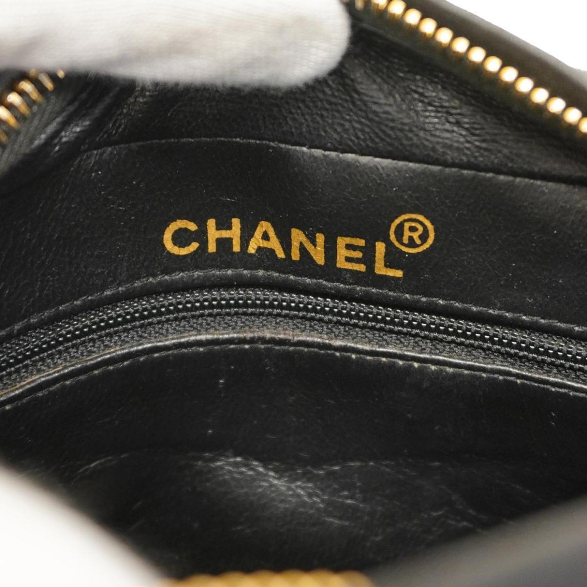 シャネル(Chanel) シャネル ショルダーバッグ マトラッセ 付きショルダー ラムスキン ブラック   レディース