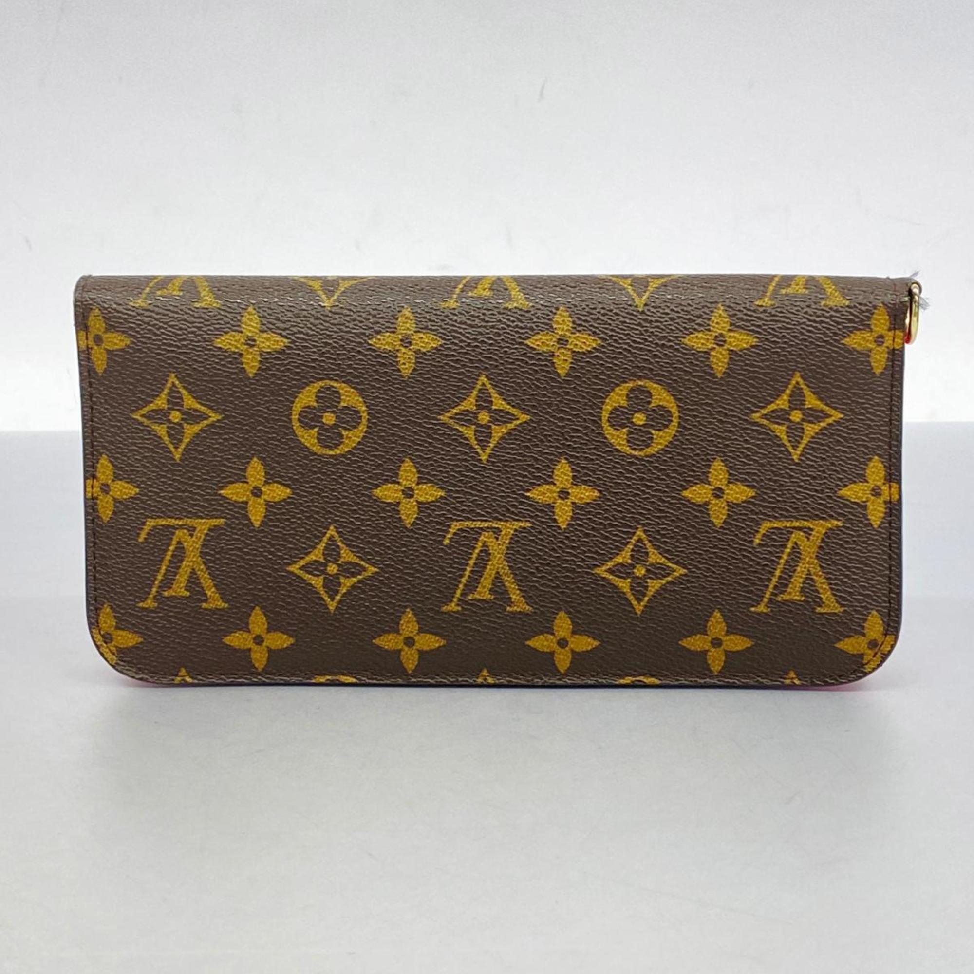 ルイ・ヴィトン(Louis Vuitton) ルイ・ヴィトン 長財布 モノグラム ポルトフォイユアンソリット M60249 ローズレディース